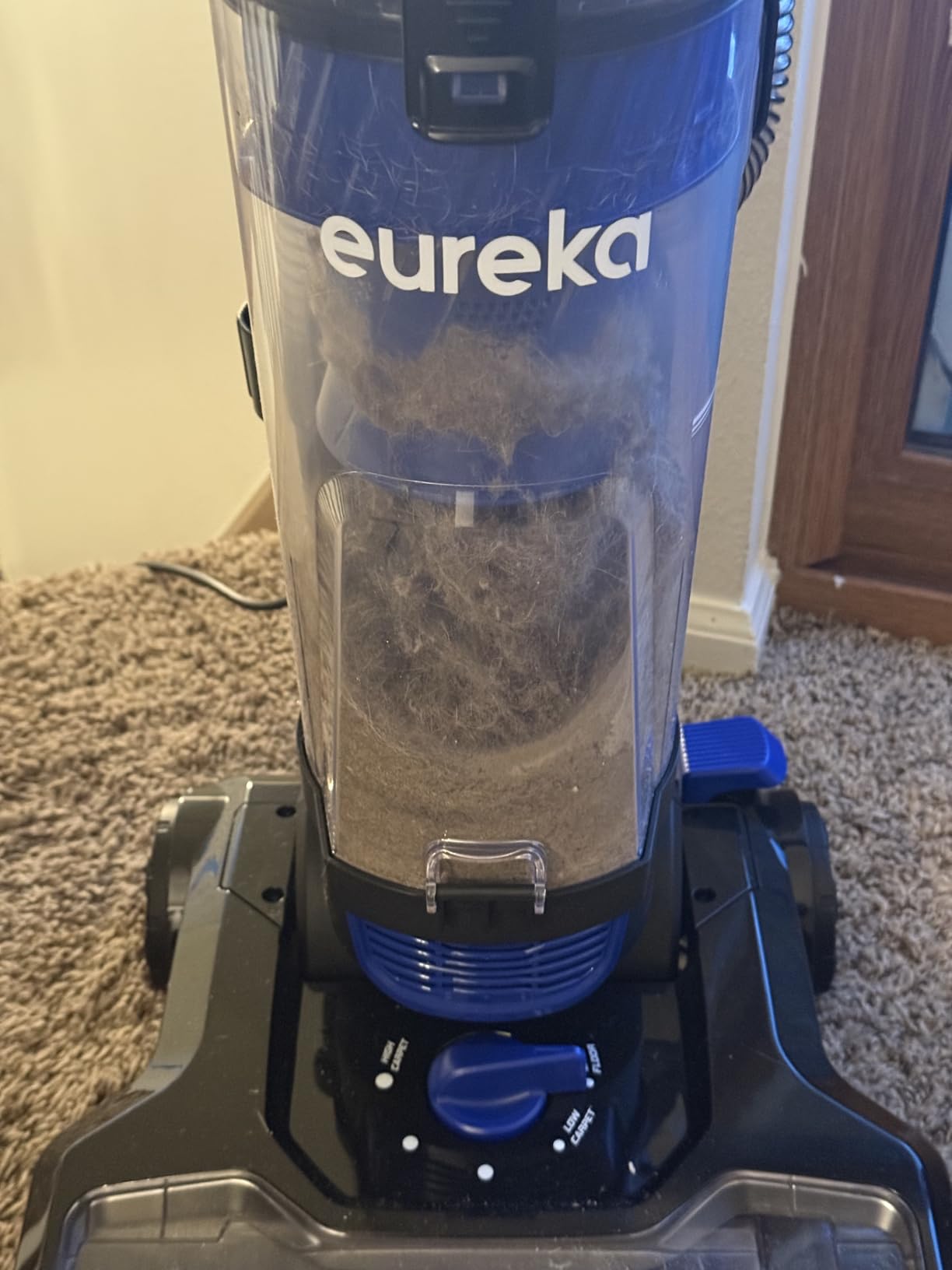 Eureka Lightweight Powerful Upright Vacuum Cleaner for Carpet and Hard Floor, PowerSpeed, New Model,Blue,black/New Model Customer Review Eureka Lightweight Powerful Upright Vacuum Cleaner for Carpet and Hard Floor, PowerSpeed, New Model,Blue,black/New Model - Customer Photo 2