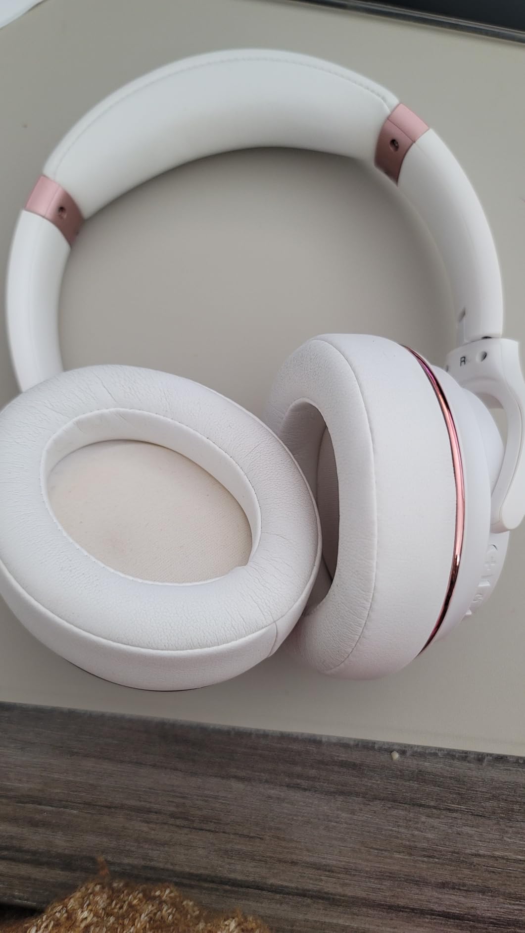 Raycon The Everyday Wireless Bluetooth Over Ear Headphones, with Active Noise Cancelling, Awareness Mode and Built in Microphone, IPX 4 Water Resistance, 40 Hours of Battery Life (Black) - Customer Photo 2