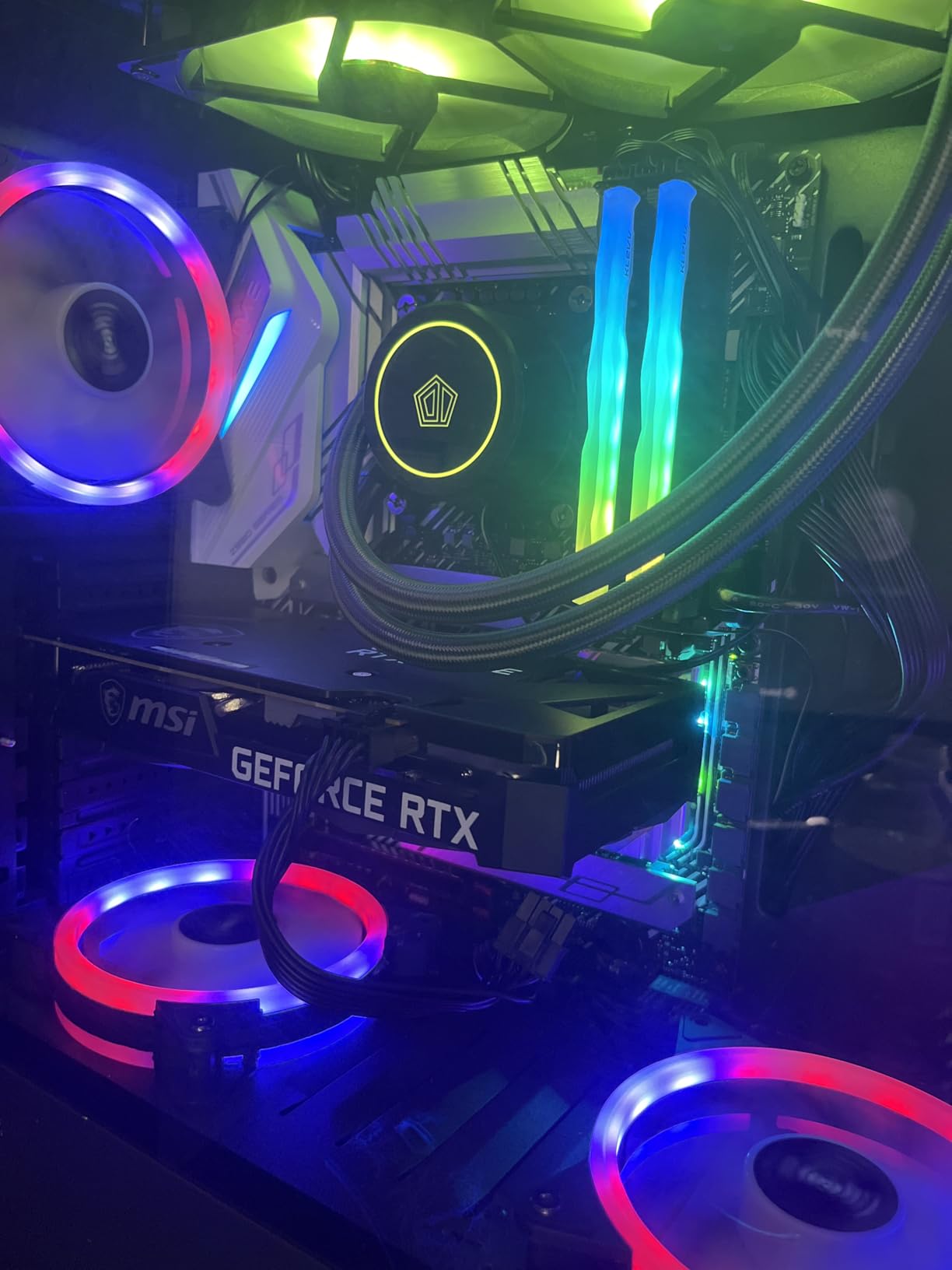 MSI GeForce RTX 3060 12GB 15 Gbps GDRR6 192-Bit HDMI/DP PCIe 4 Torx Twin Fan Ampere OC Graphics Card Customer Review MSI GeForce RTX 3060 12GB 15 Gbps GDRR6 192-Bit HDMI/DP PCIe 4 Torx Twin Fan Ampere OC Graphics Card - Customer Photo 2