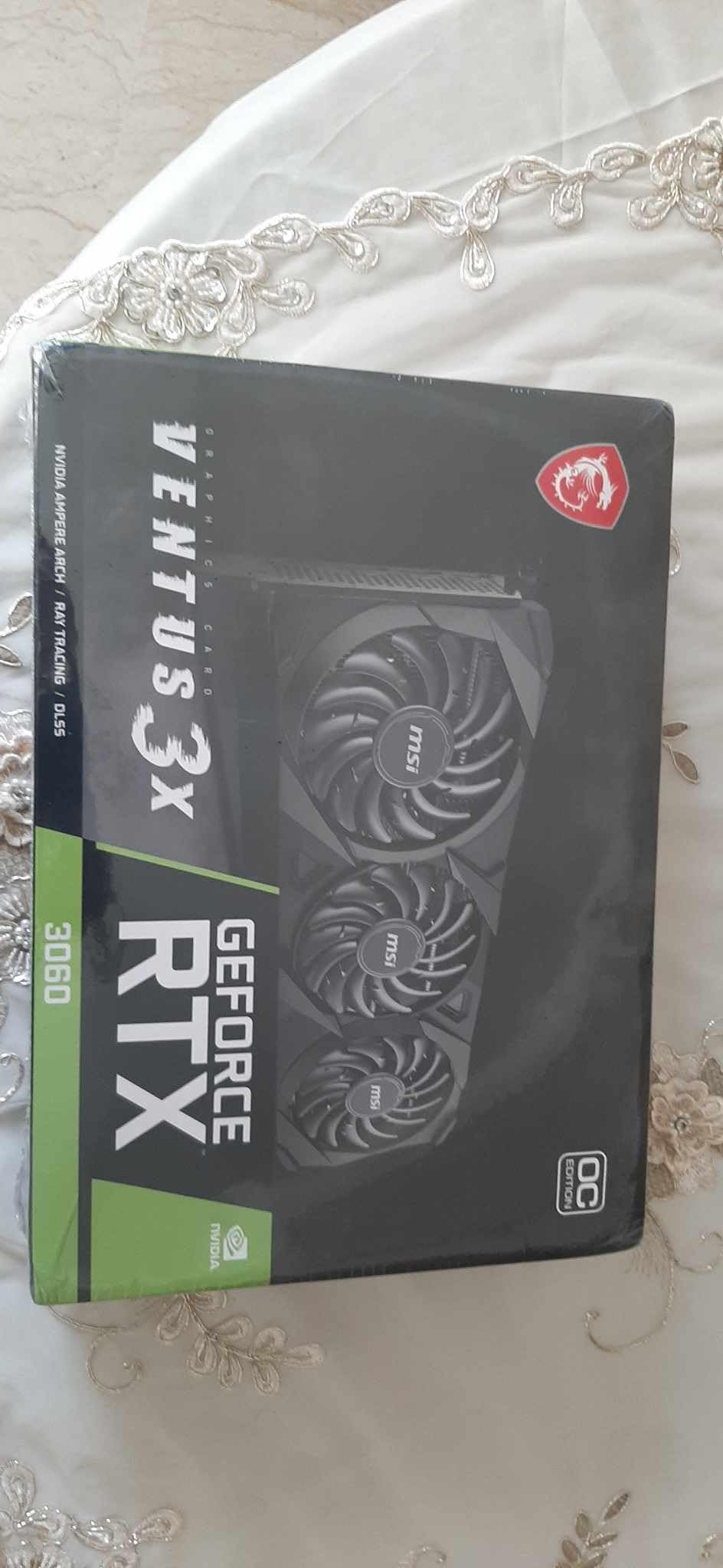 MSI Gaming GeForce RTX 3060 12GB 15 Gbps GDRR6 Boost Clock: 1807 MHz 192-Bit HDMI/DP PCIe 4 Torx Triple Fan Ampere OC Graphics Card (RTX 3060 Ventus 3X 12G OC) - Customer Photo 2
