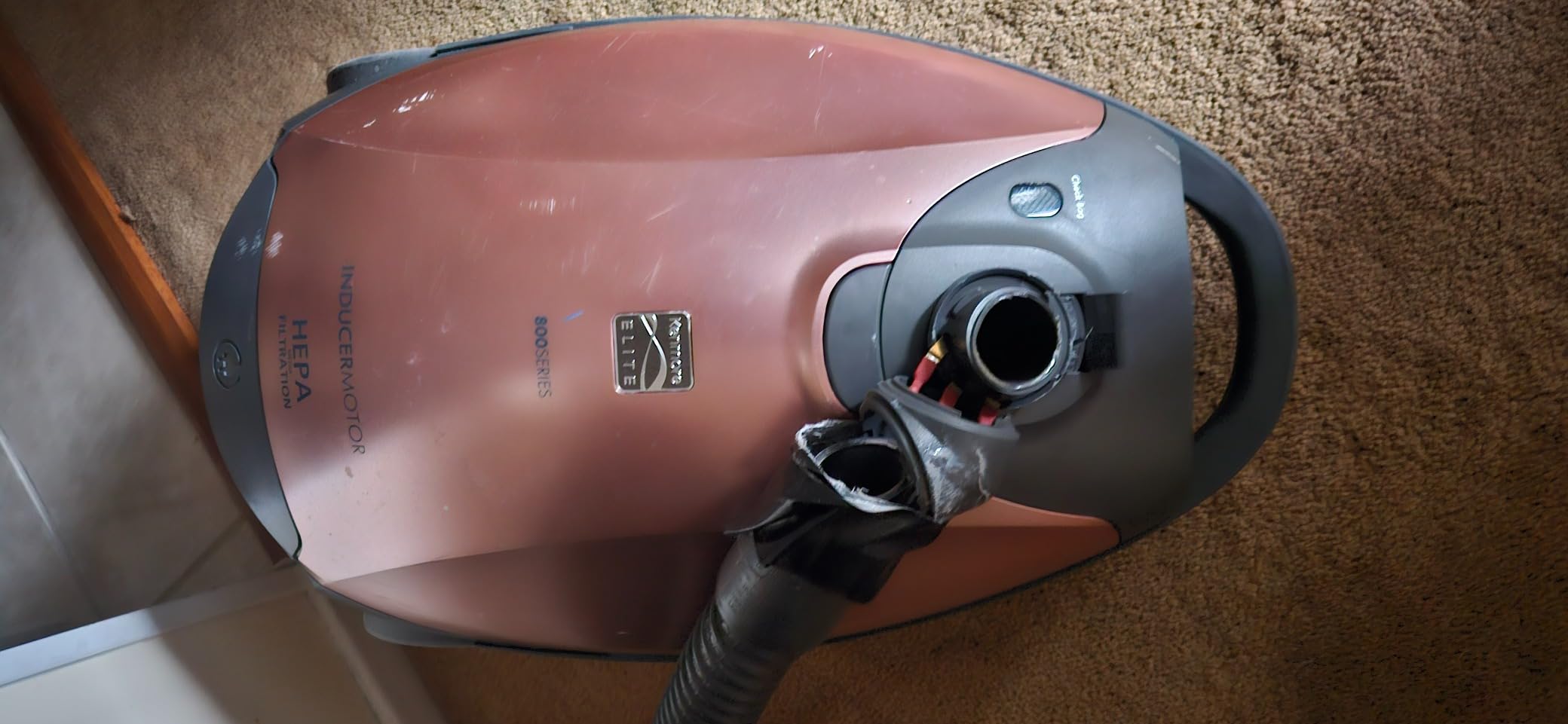 Kenmore BC2005 Pet Friendly Lightweight Bagged Canister Vacuum Cleaner with Extended Telescoping Wand, HEPA Filter, Retractable Cord, and 2 Cleaning Tools - Customer Photo 2