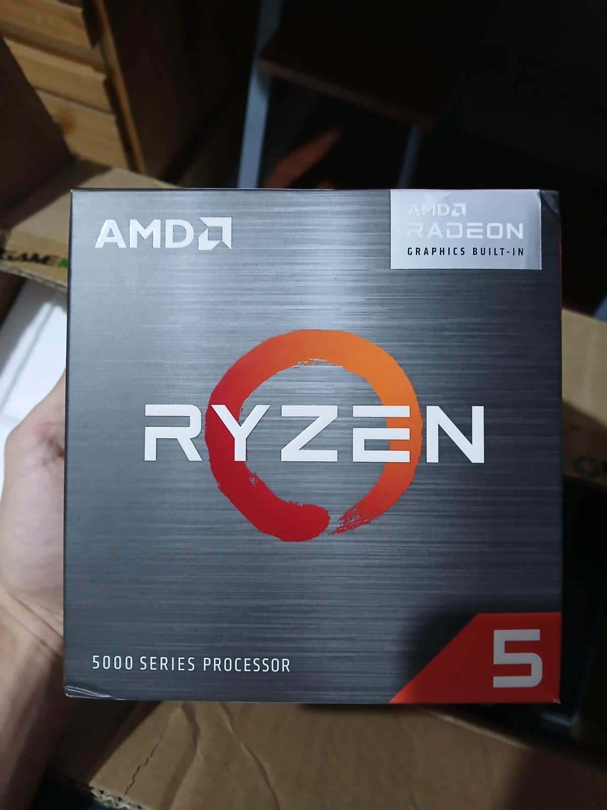 AMD Ryzen 5 5600G 6-Core 12-Thread Desktop Processor with Radeon Graphics Customer Review AMD Ryzen 5 5600G 6-Core 12-Thread Desktop Processor with Radeon Graphics - Customer Photo 2