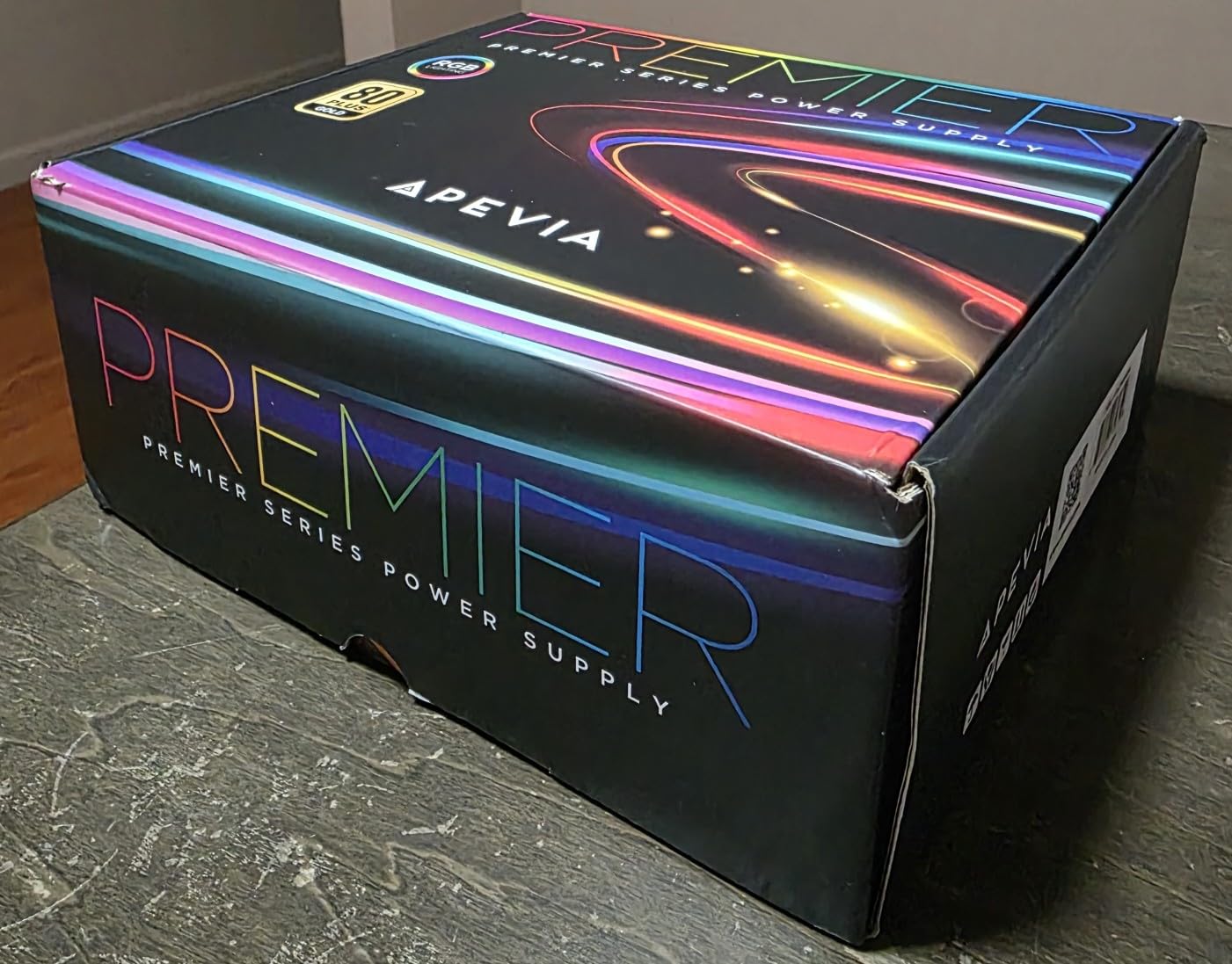 Apevia ATX-PM650W Premier 650W 80+ Gold Certified Active PFC ATX Semi-Modular Gaming Power Supply with 366 RGB Light Modes Customer Review Apevia ATX-PM650W Premier 650W 80+ Gold Certified Active PFC ATX Semi-Modular Gaming Power Supply with 366 RGB Light Modes - Customer Photo 1