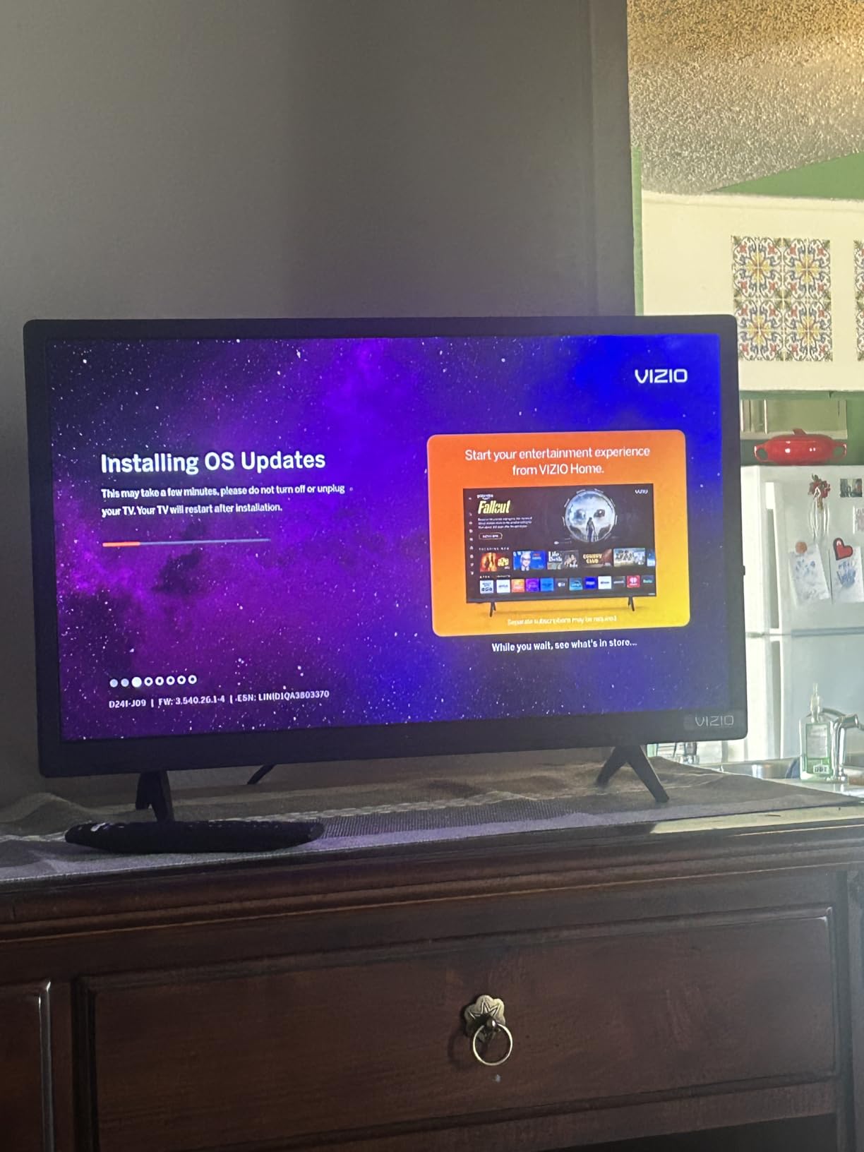 VIZIO 24-inch D-Series Full HD 1080p Smart TV with Apple AirPlay and Chromecast Built-in, Alexa Compatibility, D24f-J09, 2022 Model Customer Review VIZIO 24-inch D-Series Full HD 1080p Smart TV with Apple AirPlay and Chromecast Built-in, Alexa Compatibility, D24f-J09, 2022 Model - Customer Photo 1