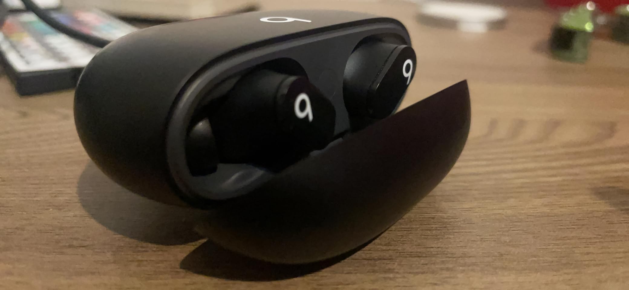 Beats Studio Buds - True Wireless Noise Cancelling Earbuds - Compatible with Apple & Android, Built-in Microphone, IPX4 Rating, Sweat Resistant Earphones, Class 1 Bluetooth Headphones - Black Customer Review Beats Studio Buds - True Wireless Noise Cancelling Earbuds - Compatible with Apple & Android, Built-in Microphone, IPX4 Rating, Sweat Resistant Earphones, Class 1 Bluetooth Headphones - Black - Customer Photo 1