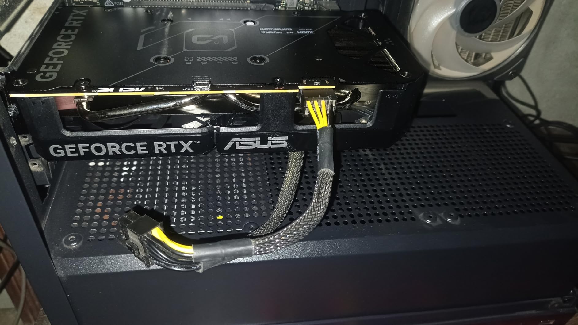 ASUS Dual NVIDIA GeForce RTX 3060 V2 OC Edition 12GB GDDR6 Gaming Graphics Card (PCIe 4.0, 12GB GDDR6 Memory, HDMI 2.1, DisplayPort 1.4a, 2-Slot, Axial-tech Fan Design, 0dB Technology) - Customer Photo 2