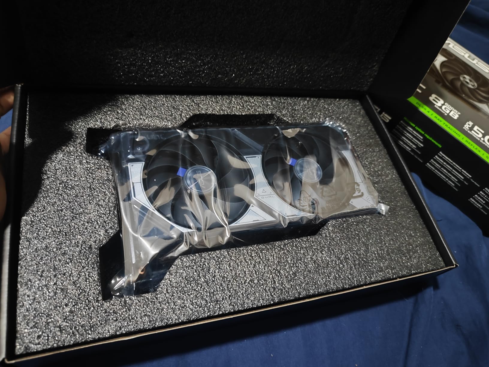 ASUS Dual NVIDIA GeForce RTX 3060 V2 OC Edition 12GB GDDR6 Gaming Graphics Card (PCIe 4.0, 12GB GDDR6 Memory, HDMI 2.1, DisplayPort 1.4a, 2-Slot, Axial-tech Fan Design, 0dB Technology) Customer Review ASUS Dual NVIDIA GeForce RTX 3060 V2 OC Edition 12GB GDDR6 Gaming Graphics Card (PCIe 4.0, 12GB GDDR6 Memory, HDMI 2.1, DisplayPort 1.4a, 2-Slot, Axial-tech Fan Design, 0dB Technology) - Customer Photo 2