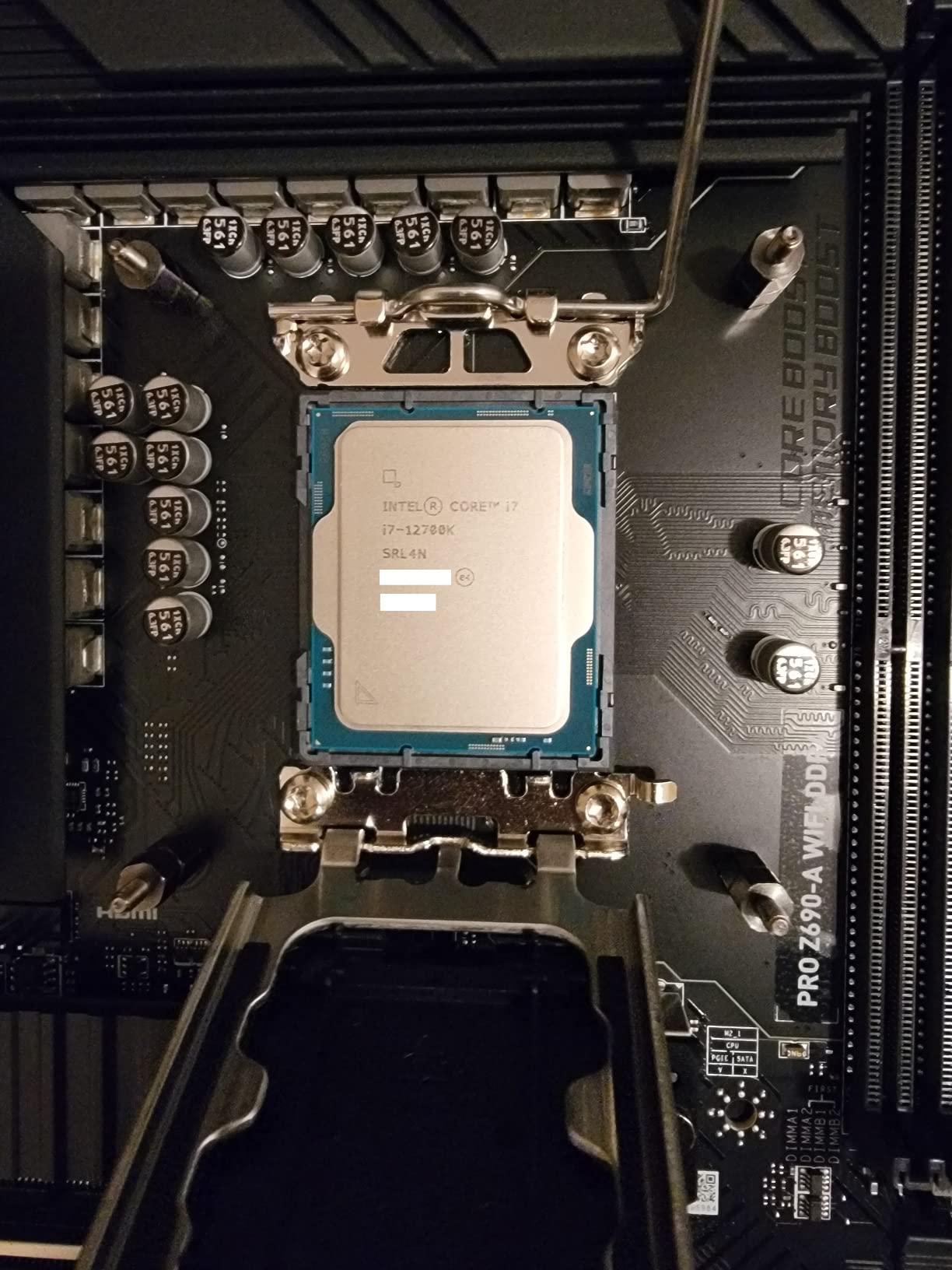 Intel Core i7-12700K Gaming Desktop Processor with Integrated Graphics and 12 (8P+4E) Cores up to 5.0 GHz Unlocked LGA1700 600 Series Chipset 125W Customer Review Intel Core i7-12700K Gaming Desktop Processor with Integrated Graphics and 12 (8P+4E) Cores up to 5.0 GHz Unlocked LGA1700 600 Series Chipset 125W - Customer Photo 1