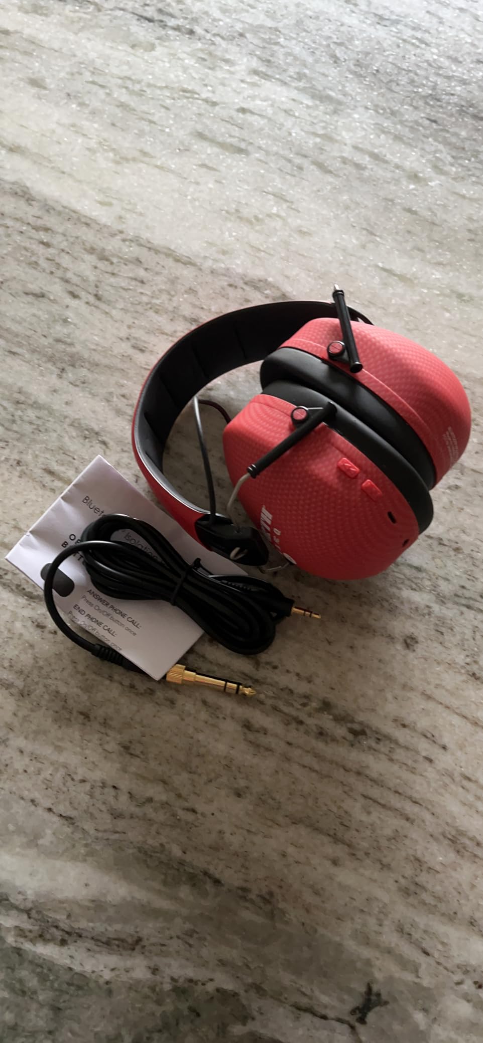 Vic Firth Bluetooth Isolation Headphones Customer Review Vic Firth Bluetooth Isolation Headphones - Customer Photo 1