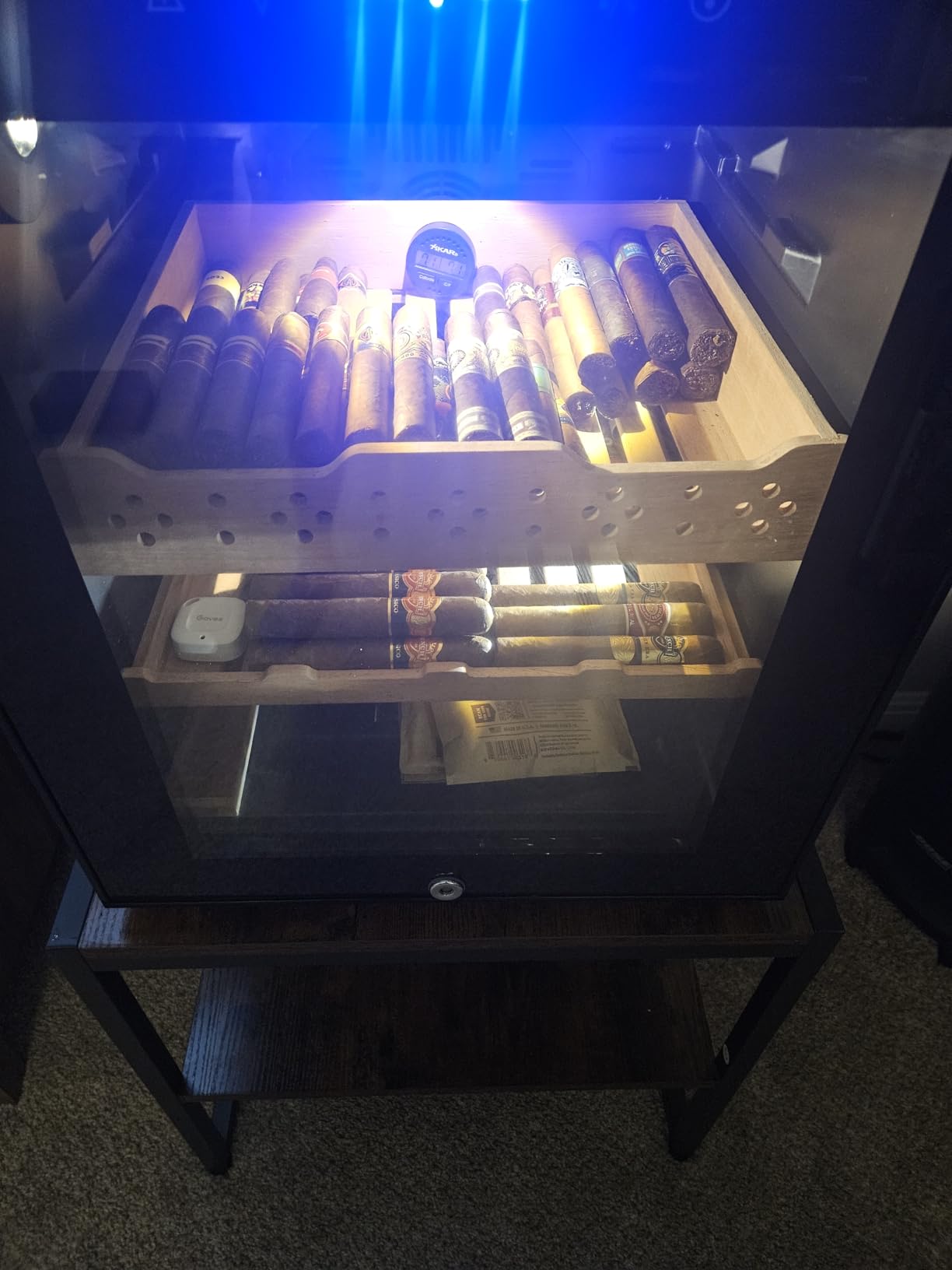 Upgraded 190 Bottles Wine Cooler Refrigerator,24 Inch Wide Wine Fridge with Professional Temperature Control System, Freestanding or Built-in installation, Quiet Operation - Customer Photo 2