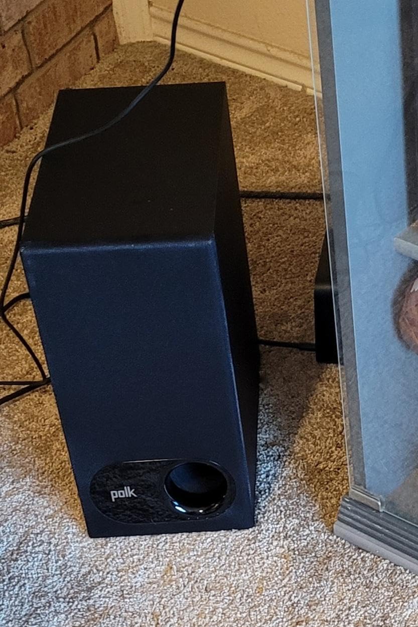 Polk Audio Signa S4 TV Sound Bar with Subwoofer - Dolby Atmos Audio VoiceAdjust & BassAdjust Technology, HDMI eARC, Wireless Subwoofer works with 8K, 4K, & HD TVs, Bluetooth, Wireless Streaming Customer Review Polk Audio Signa S4 TV Sound Bar with Subwoofer - Dolby Atmos Audio VoiceAdjust & BassAdjust Technology, HDMI eARC, Wireless Subwoofer works with 8K, 4K, & HD TVs, Bluetooth, Wireless Streaming - Customer Photo 1