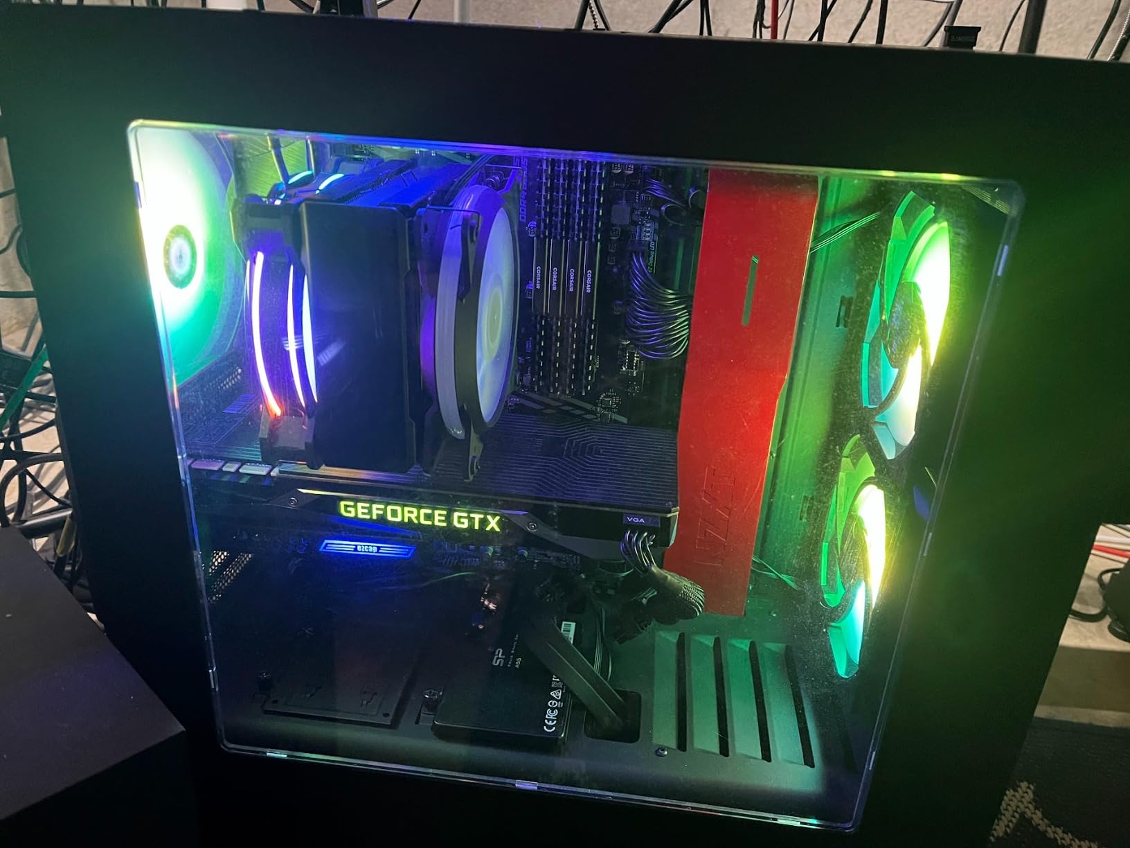 AMD Ryzen 5 5500 6-Core, 12-Thread Unlocked Desktop Processor with Wraith Stealth Cooler - Customer Photo 1