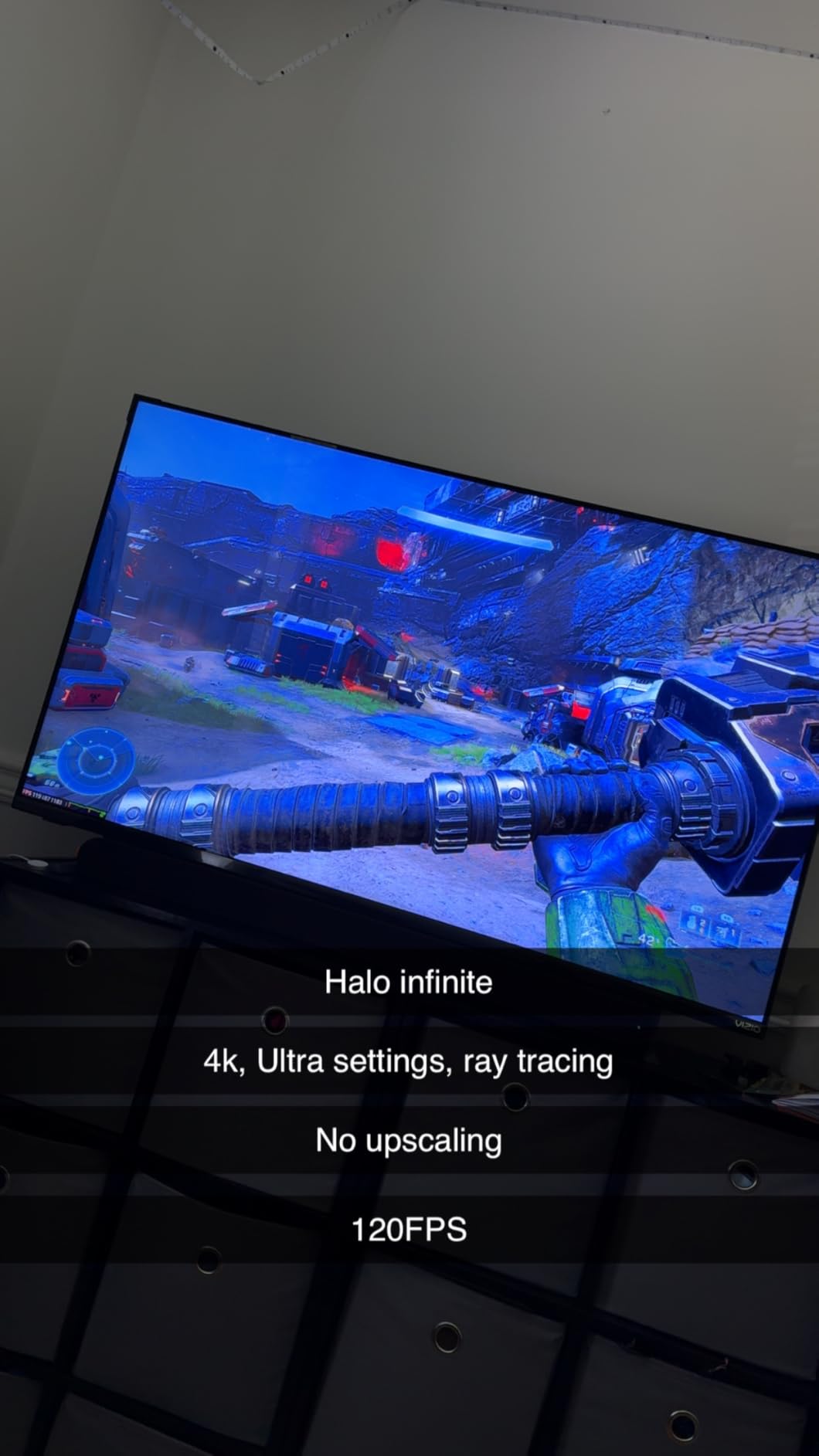 VIZIO 50-inch Quantum Pro 4K 120Hz QLED HDR10+ Smart TV with Dolby Vision, Active Full Array Customer Review VIZIO 50-inch Quantum Pro 4K 120Hz QLED HDR10+ Smart TV with Dolby Vision, Active Full Array - Customer Photo 1