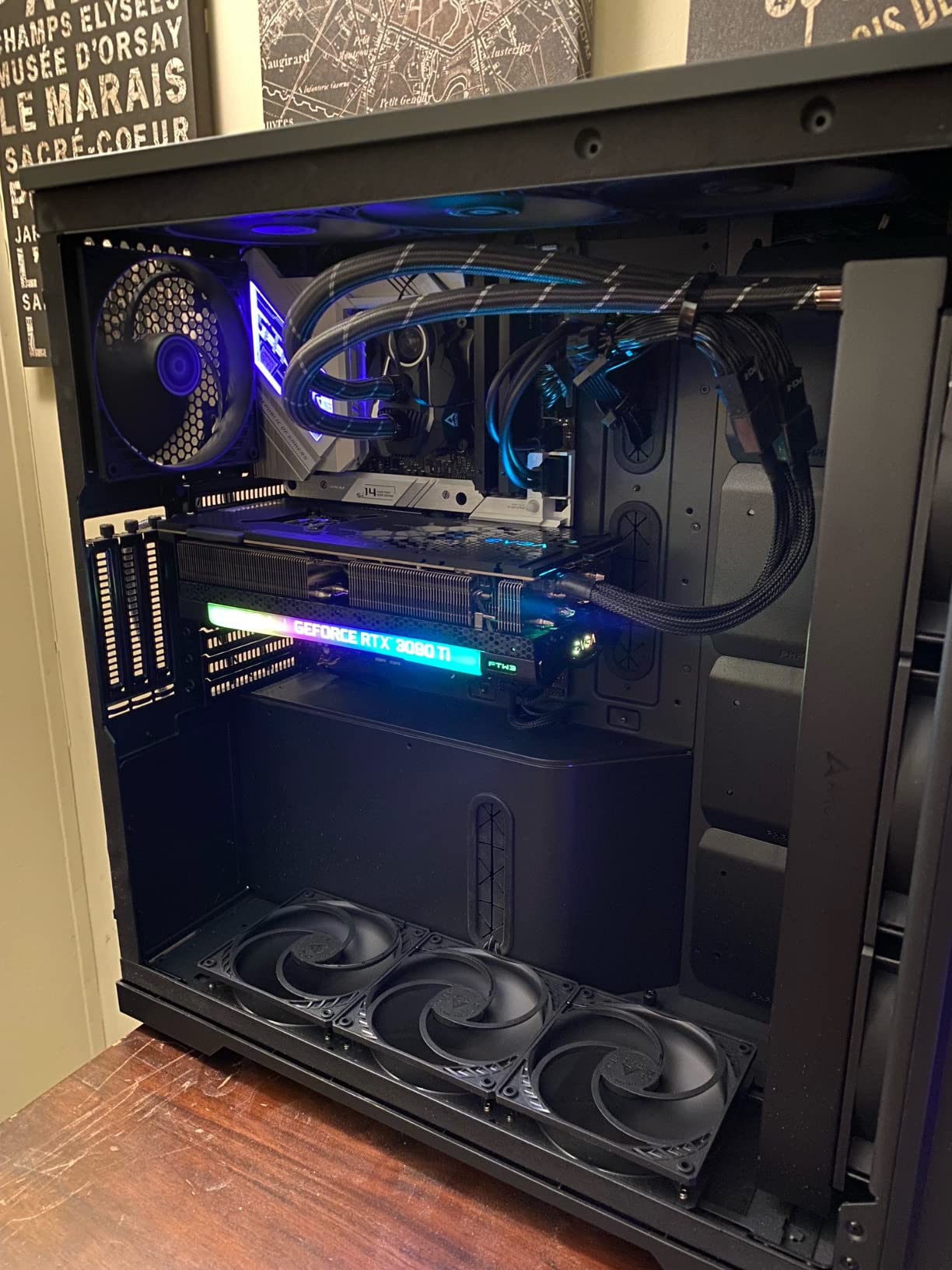 EVGA GeForce RTX 3090 Ti FTW3 Ultra Gaming, 24G-P5-4985-KR, 24GB GDDR6X, iCX3, ARGB LED, Backplate, Free eLeash Customer Review EVGA GeForce RTX 3090 Ti FTW3 Ultra Gaming, 24G-P5-4985-KR, 24GB GDDR6X, iCX3, ARGB LED, Backplate, Free eLeash - Customer Photo 1
