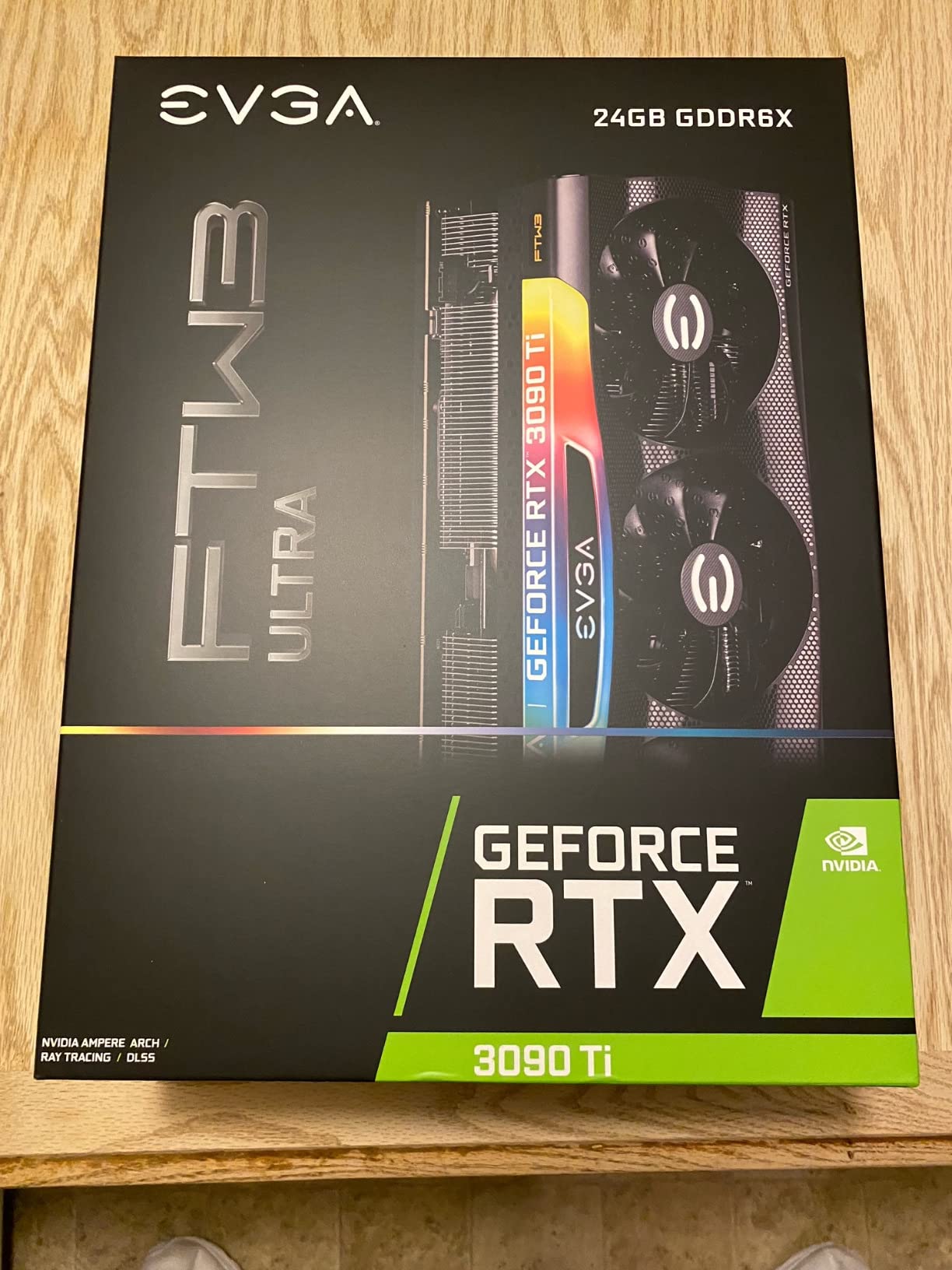 EVGA GeForce RTX 3090 Ti FTW3 Ultra Gaming, 24G-P5-4985-KR, 24GB GDDR6X, iCX3, ARGB LED, Backplate, Free eLeash Customer Review EVGA GeForce RTX 3090 Ti FTW3 Ultra Gaming, 24G-P5-4985-KR, 24GB GDDR6X, iCX3, ARGB LED, Backplate, Free eLeash - Customer Photo 2
