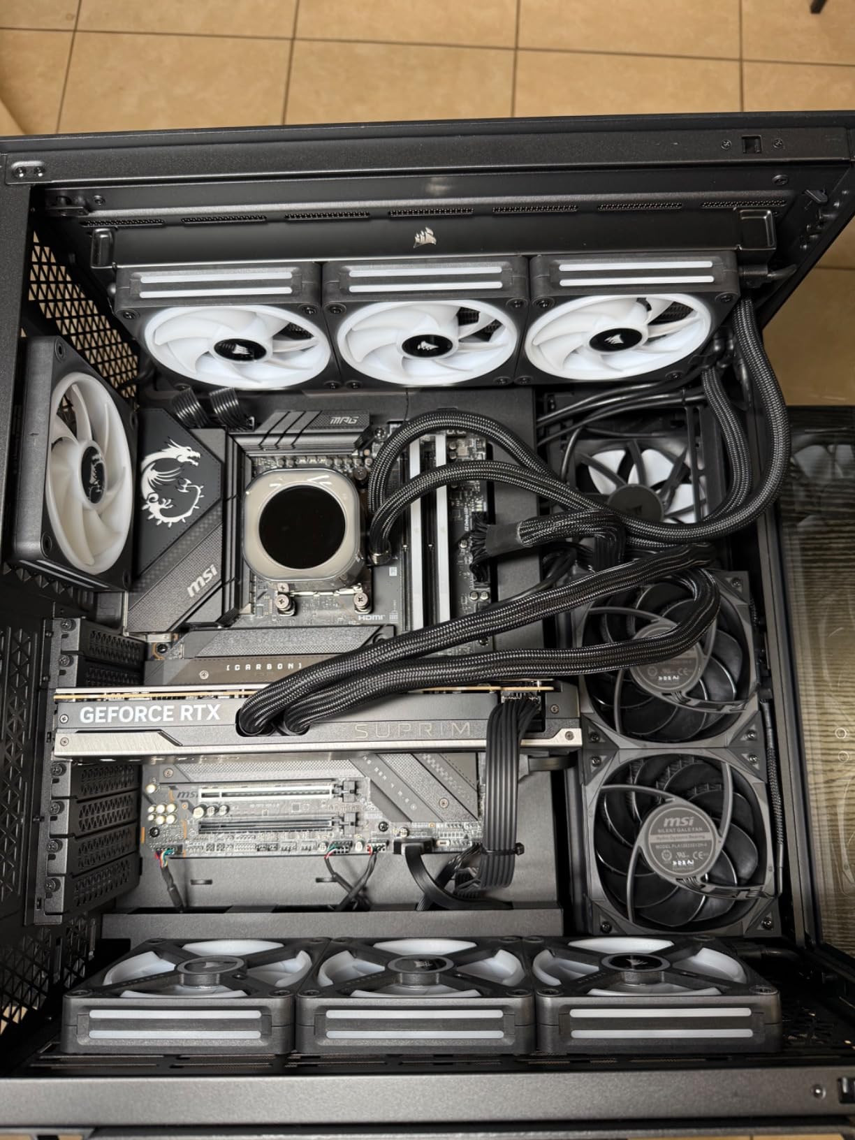 MSI GeForce RTX 4090 SUPRIM X 24G Customer Review MSI GeForce RTX 4090 SUPRIM X 24G - Customer Photo 1