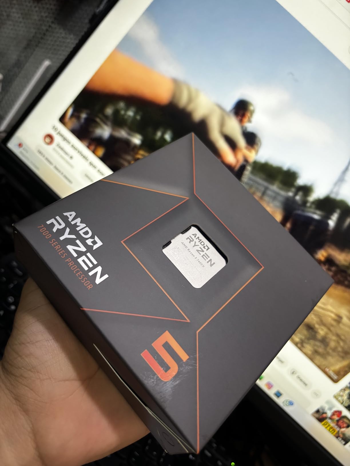 AMD Ryzen 5 7600X 6-Core, 12-Thread Unlocked Desktop Processor Customer Review AMD Ryzen 5 7600X 6-Core, 12-Thread Unlocked Desktop Processor - Customer Photo 2