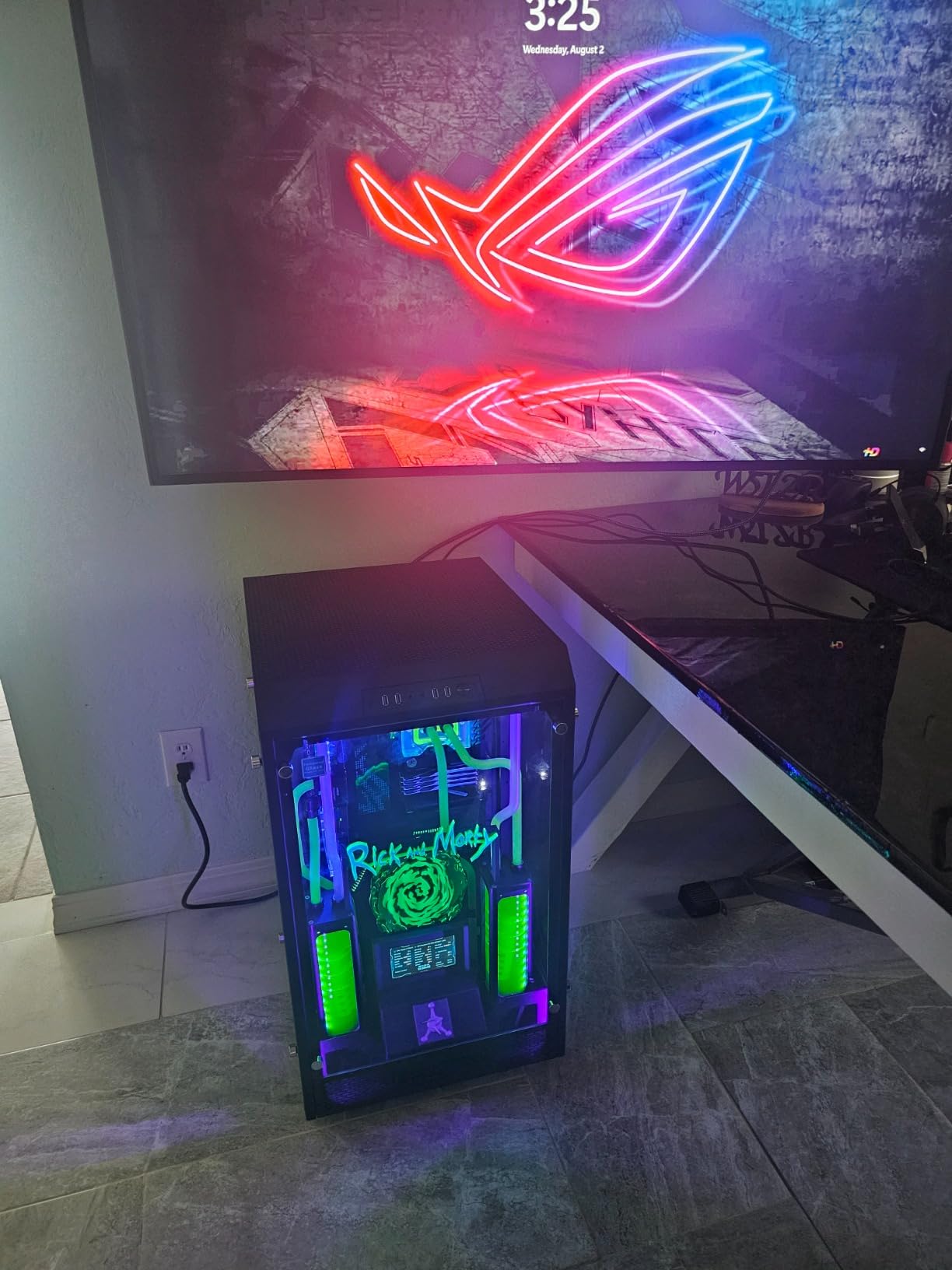 GOWENIC 5in USB Screen, Temperature Monitor with PC CPU Data, AIDA64 Sensor Panel Display - Customer Photo 1