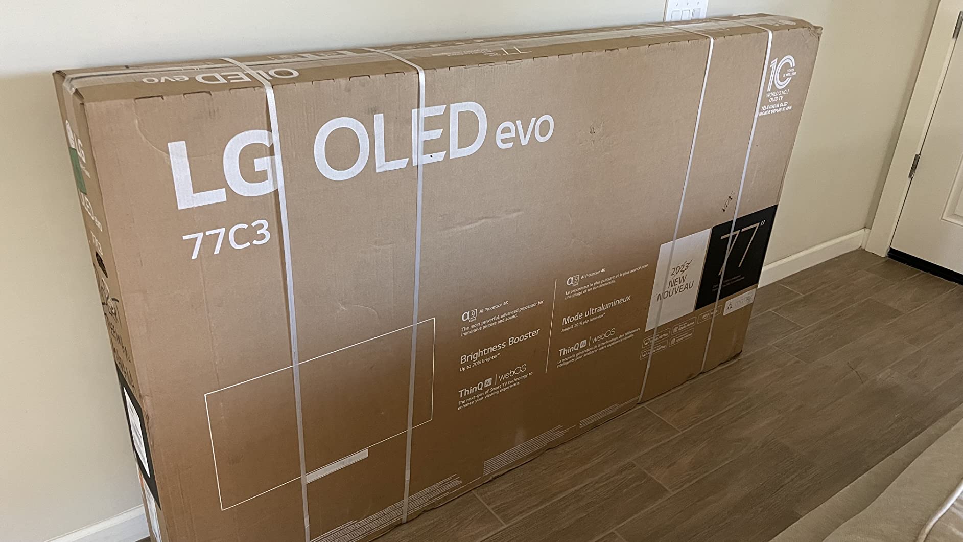 LG C3 Series 55-Inch Class OLED evo 4K Processor Smart Flat Screen TV for Gaming with Magic Remote AI-Powered OLED55C3PUA, 120Hz Refresh rate, 2023 with Alexa Built-in Customer Review LG C3 Series 55-Inch Class OLED evo 4K Processor Smart Flat Screen TV for Gaming with Magic Remote AI-Powered OLED55C3PUA, 120Hz Refresh rate, 2023 with Alexa Built-in - Customer Photo 2