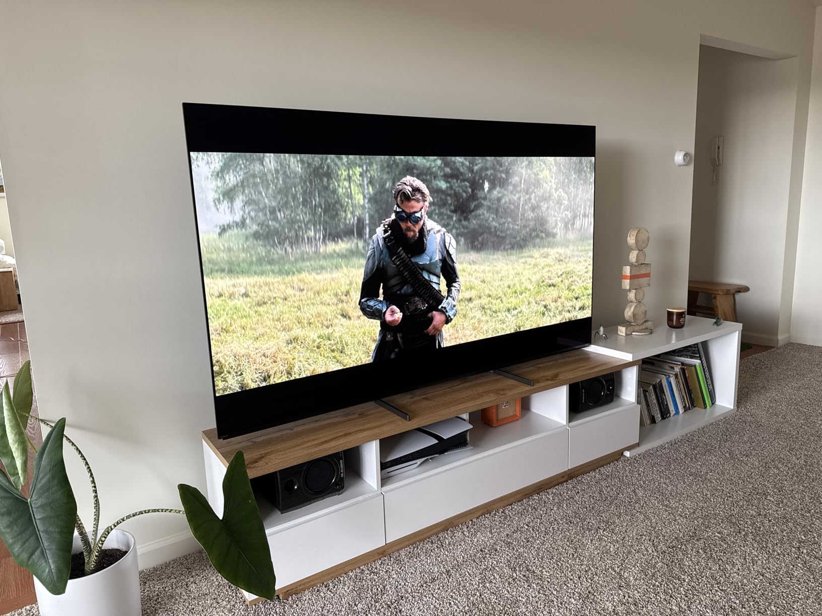 Sony QD-OLED 65 inch BRAVIA XR A95L Series 4K Ultra HD TV: Smart Google TV with Dolby Vision HDR and Exclusive Gaming Features for The PlayStation® 5 XR65A95L- Latest Model Customer Review Sony QD-OLED 65 inch BRAVIA XR A95L Series 4K Ultra HD TV: Smart Google TV with Dolby Vision HDR and Exclusive Gaming Features for The PlayStation® 5 XR65A95L- Latest Model - Customer Photo 1