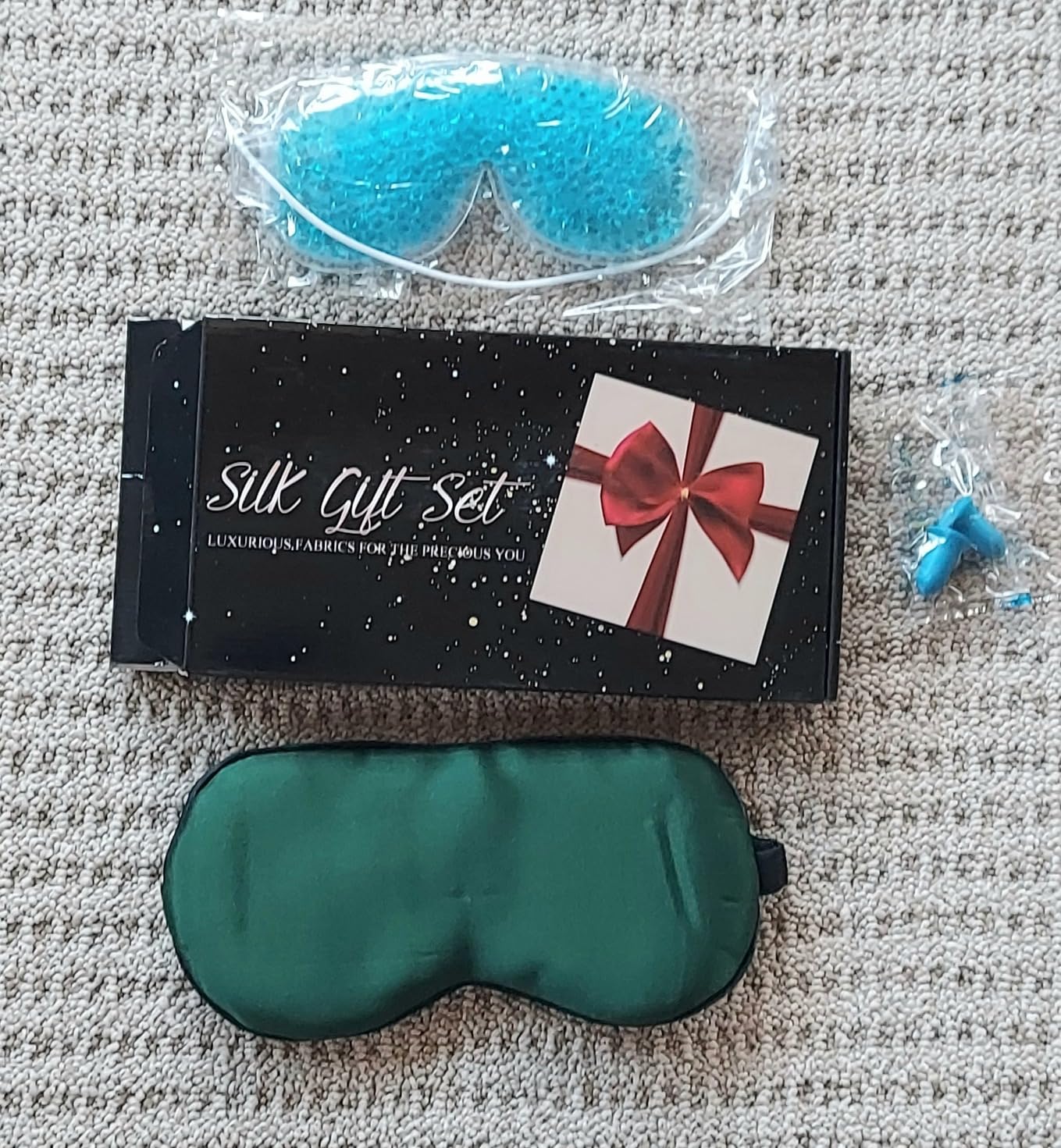 LC-dolida Sleep Mask with Bluetooth Headphones, Extra Large Silk Eye Mask for Sleeping Side Day Sleepers, Sleep Headphones Bluetooth 5.4 for Women Men with Thin Speaker, Blackout, Comfort, Microphone - Customer Photo 1