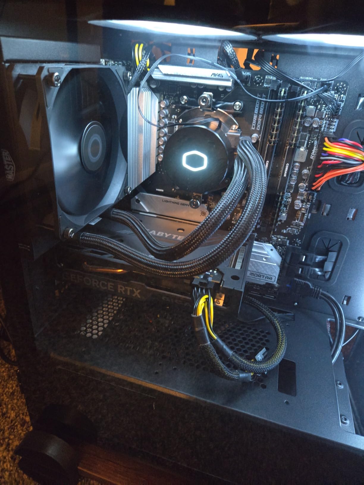 Cooler Master MasterLiquid 360L Core 360mm Close-Loop AIO Liquid Cooler - Customer Photo 1 - Propel RC