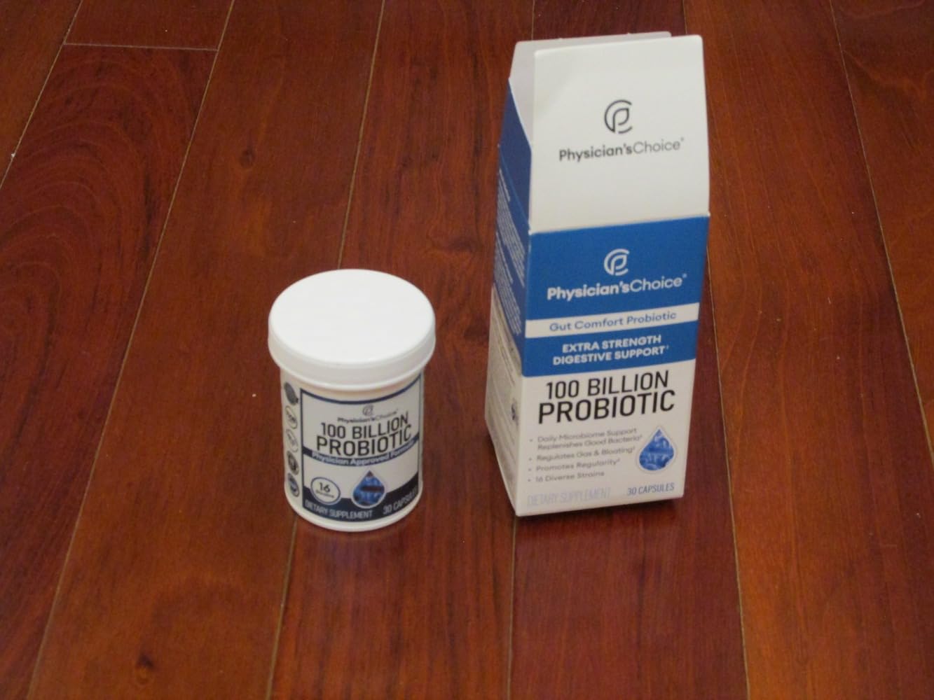 Physician's CHOICE 100 Billion Advanced Probiotic - 16 Strains + Organic Prebiotics - Digestive & Gut Health - Supports Occasional Constipation, Diarrhea, Gas & Bloating - Probiotics for Women & Men - Customer Photo 1