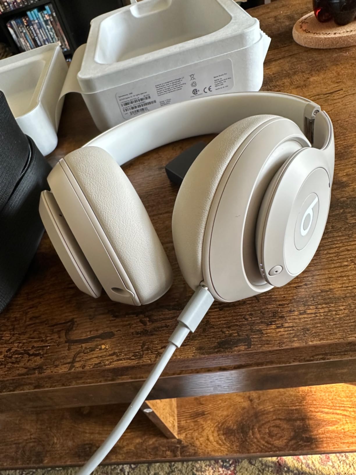 Beats Studio Pro - Wireless Bluetooth Noise Cancelling Headphones - Personalized Spatial Audio, USB-C Lossless Audio, Apple & Android Compatibility, Up to 40 Hours Battery Life - Sandstone - Customer Photo 1