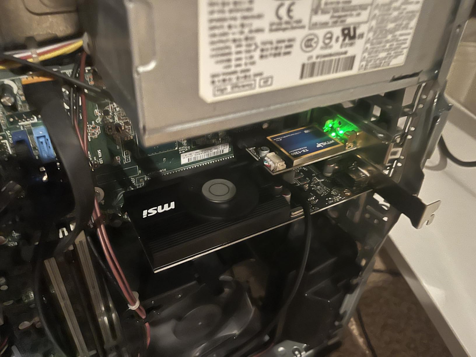 MSI Gaming GeForce GT 1030 4GB DDR4 64-bit HDCP Support DirectX 12 DP/HDMI Single Fan OC Graphics Card Customer Review MSI Gaming GeForce GT 1030 4GB DDR4 64-bit HDCP Support DirectX 12 DP/HDMI Single Fan OC Graphics Card - Customer Photo 2