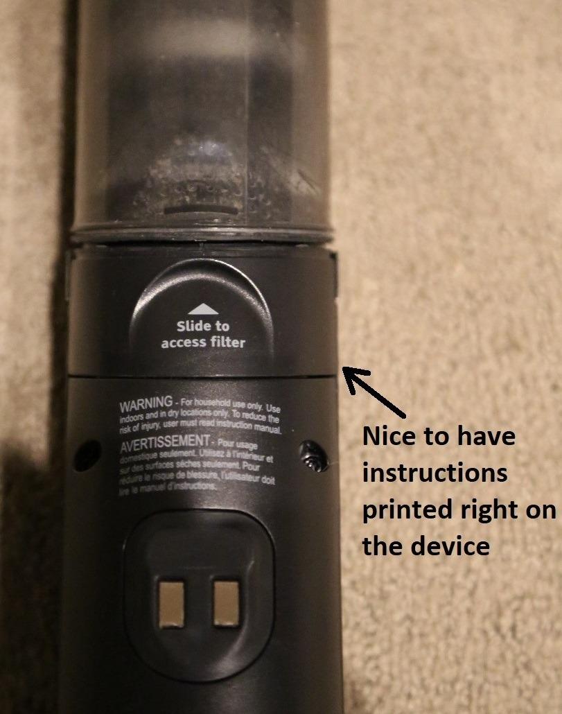 Shark WANDVAC Cordless Hand Vac, Lightweight, Versatile and Portable at 1.4 lbs., Powerful Suction for Pet Hair, Charging Dock, One-Touch Empty for Car & Home, Duster Crevice Tool, Black, WV201BK Customer Review Shark WANDVAC Cordless Hand Vac, Lightweight, Versatile and Portable at 1.4 lbs., Powerful Suction for Pet Hair, Charging Dock, One-Touch Empty for Car & Home, Duster Crevice Tool, Black, WV201BK - Customer Photo 2