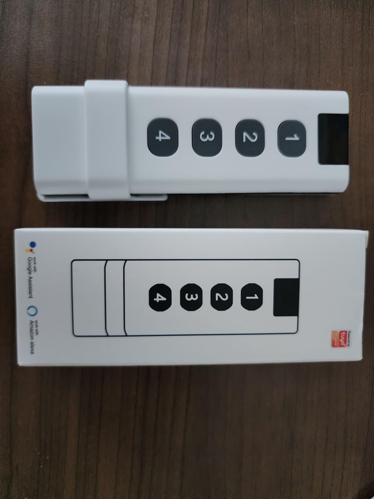 ZigBee3.0 Scene Remote Button Tuya Smart Remote, Need Zigbee Hub, Smart Switch ZigBee Remote Panel Work with Tuya Smart Life APP (1) - Customer Photo 1