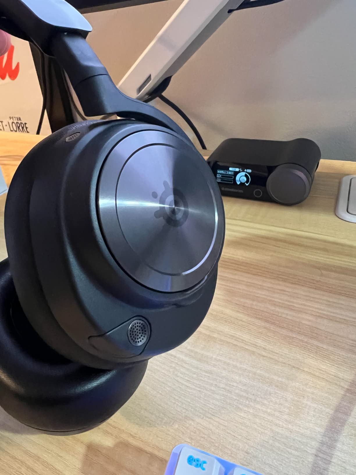 SteelSeries Arctis Nova Pro Wireless Multi-System Gaming Headset - Premium Hi-Fi Drivers - Active Noise Cancellation - Infinity Power System - ClearCast Gen 2 Mic - PS5, PS4, PC, Switch, Mobile Customer Review SteelSeries Arctis Nova Pro Wireless Multi-System Gaming Headset - Premium Hi-Fi Drivers - Active Noise Cancellation - Infinity Power System - ClearCast Gen 2 Mic - PS5, PS4, PC, Switch, Mobile - Customer Photo 1