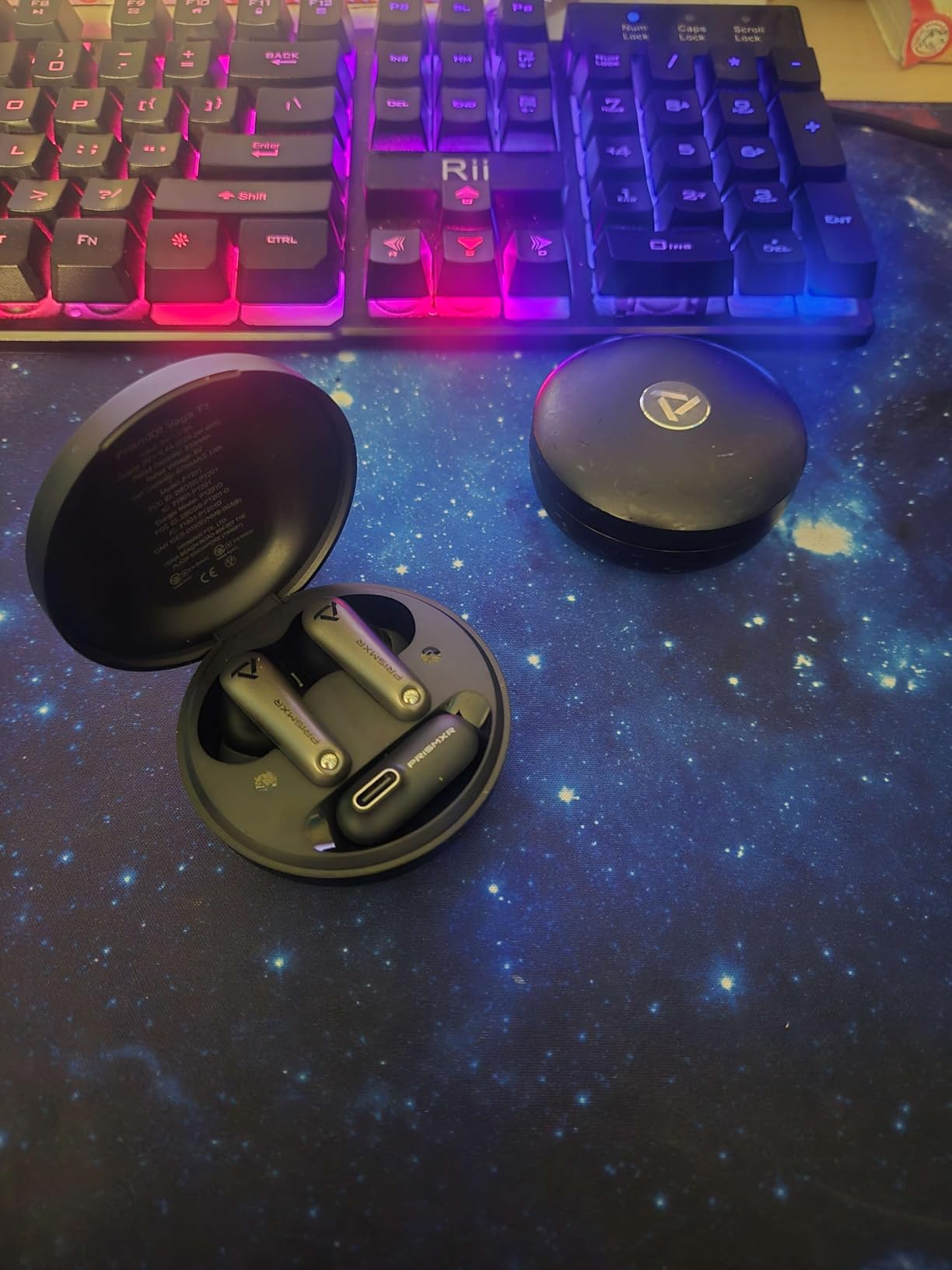 Wireless Gaming Earbuds Compatible with Meta Quest 3/3S/2/Pro, for PS5/4 25ms Low-Latency, 2.4GHz Bluetooth for Steam Deck, Switch, PC (USB-C Dongle Included) - Vega T1 - Customer Photo 1