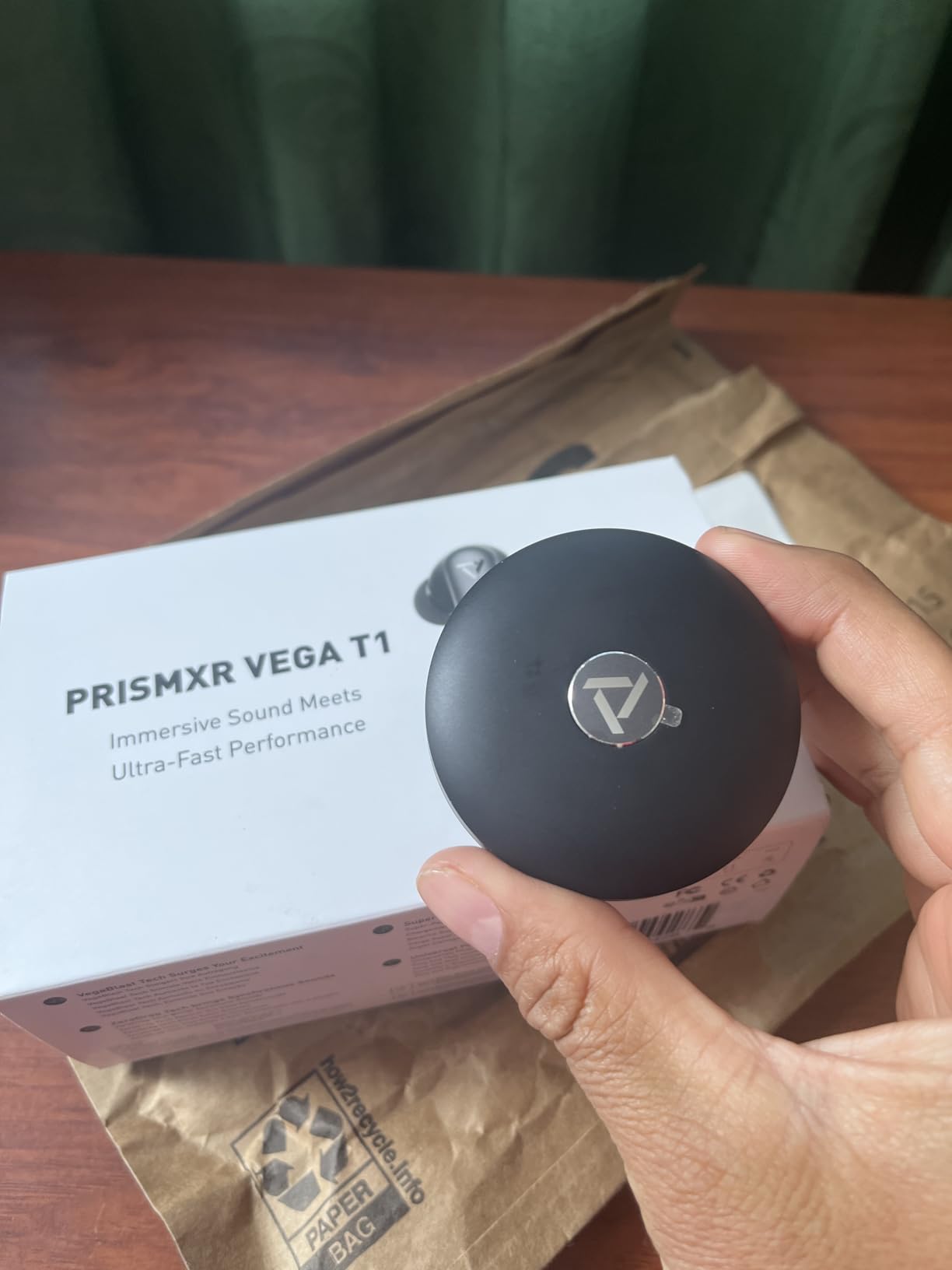 Wireless Gaming Earbuds Compatible with Meta Quest 3/3S/2/Pro, for PS5/4 25ms Low-Latency, 2.4GHz Bluetooth for Steam Deck, Switch, PC (USB-C Dongle Included) - Vega T1 - Customer Photo 2