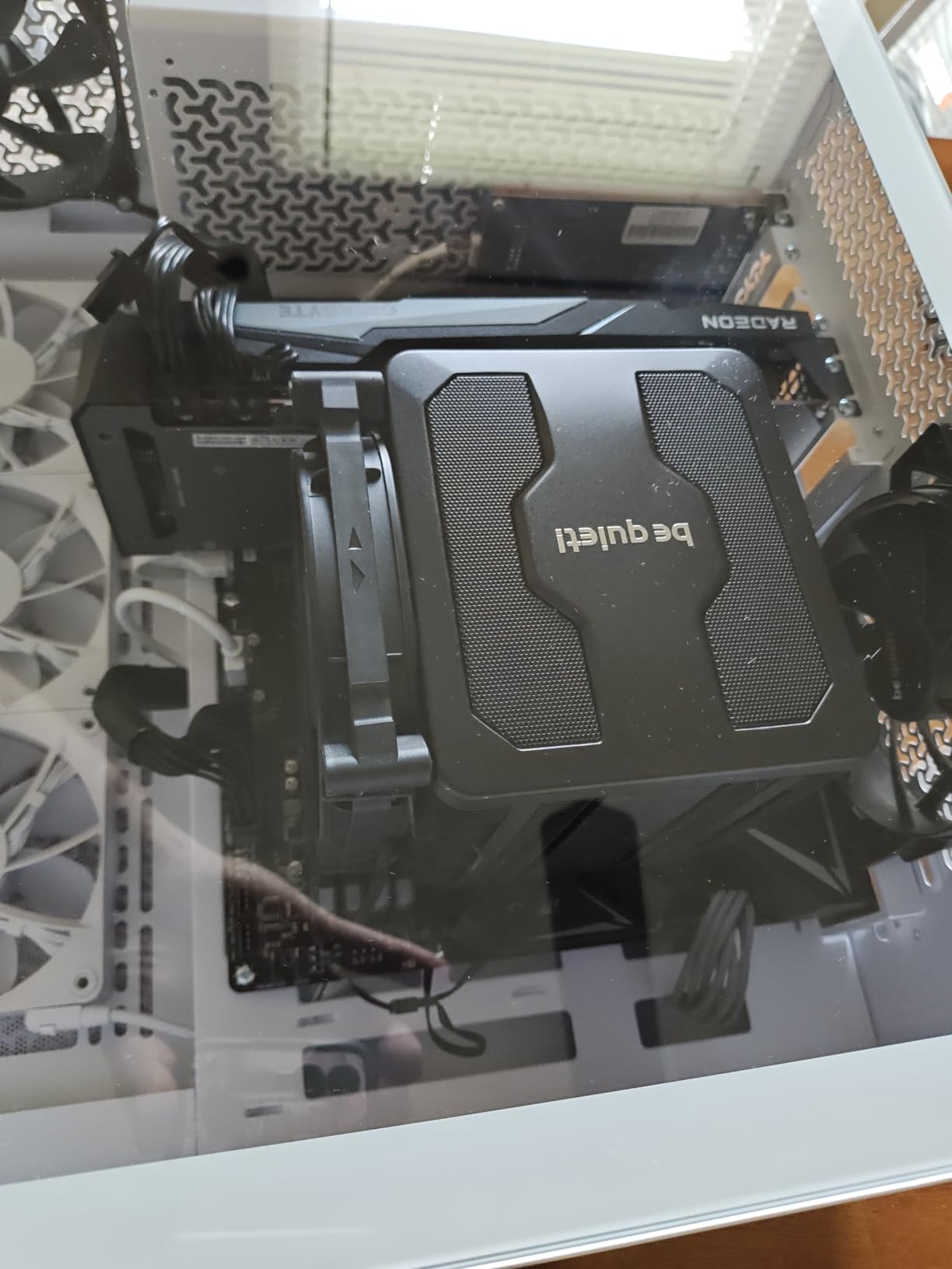 be quiet! Dark Rock Pro 5 Quiet Cooling CPU Cooler | Immensely High Airflow | 7 high-Performance Copper Heat Pipes | Speed Switch | Thermal Grease | BK036 Customer Review be quiet! Dark Rock Pro 5 Quiet Cooling CPU Cooler | Immensely High Airflow | 7 high-Performance Copper Heat Pipes | Speed Switch | Thermal Grease | BK036 - Customer Photo 1