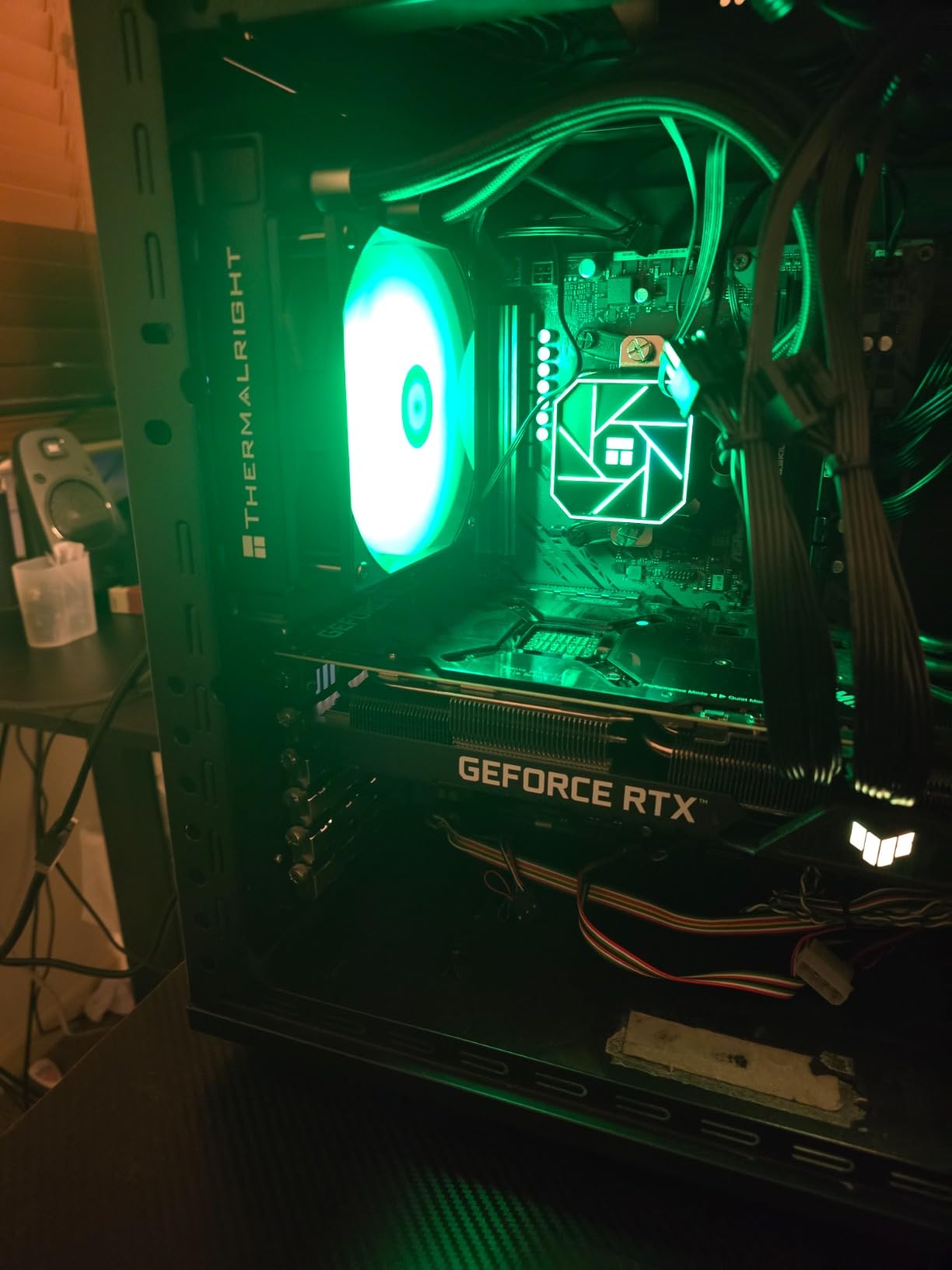 Thermalright Aqua Elite 120 V3 Liquid CPU Cooler,PWM ARGB Fan with S-FDB Bearings,Efficient PWM Controlled Pump,for AMD/AM4/AM5, Intel LGA1150/1151/1200/2011/1700 Customer Review Thermalright Aqua Elite 120 V3 Liquid CPU Cooler,PWM ARGB Fan with S-FDB Bearings,Efficient PWM Controlled Pump,for AMD/AM4/AM5, Intel LGA1150/1151/1200/2011/1700 - Customer Photo 1