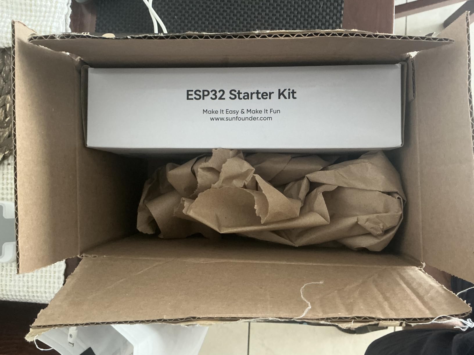 SunFounder ESP32 Ultimate Starter Kit (Compatible with Arduino) ESP32CAM, RoHS Compliant, Python C Scratch, Video Courses, IoT for Beginners Engineers, ESP32-WROOM-32E Board & Battery Included Customer Review SunFounder ESP32 Ultimate Starter Kit (Compatible with Arduino) ESP32CAM, RoHS Compliant, Python C Scratch, Video Courses, IoT for Beginners Engineers, ESP32-WROOM-32E Board & Battery Included - Customer Photo 2
