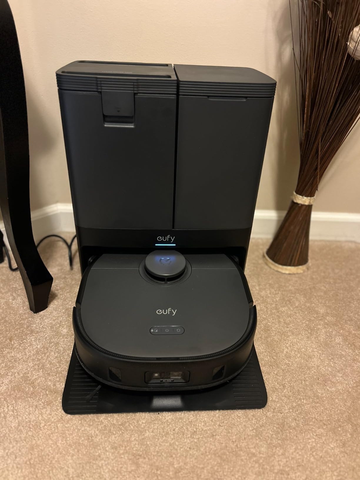 eufy X10 Pro Omni Robot Vacuum and Mop Combo, Incredible Suction, Dual Mops with 12 mm Auto-Lift and Carpet Detection, AI Obstacle Avoidance, Auto Mop Washing&Drying, Self-Emptying, Self-Refilling Customer Review eufy X10 Pro Omni Robot Vacuum and Mop Combo, Incredible Suction, Dual Mops with 12 mm Auto-Lift and Carpet Detection, AI Obstacle Avoidance, Auto Mop Washing&Drying, Self-Emptying, Self-Refilling - Customer Photo 1