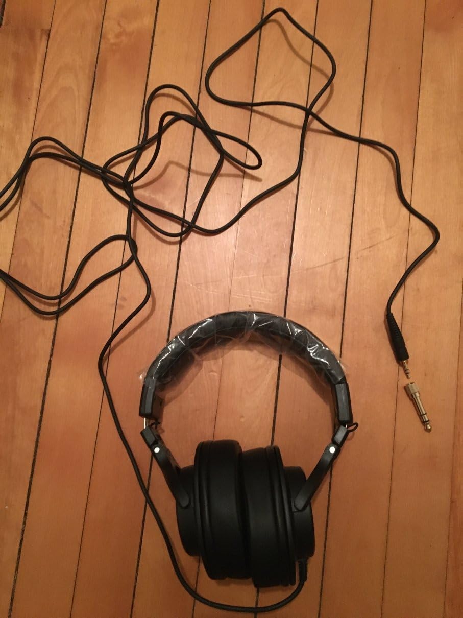 DMH10 Over-Ear Studio Monitor Headphones for Recording, Electric Drum Stereo Headphone for Drummers, with Deep Bass, Noise Isolation, 3.5mm Jack 1/4 DMH10 Over-Ear Studio Monitor Headphones for Recording, Electric Drum Stereo Headphone for Drummers, with Deep Bass, Noise Isolation, 3.5mm Jack 1/4
