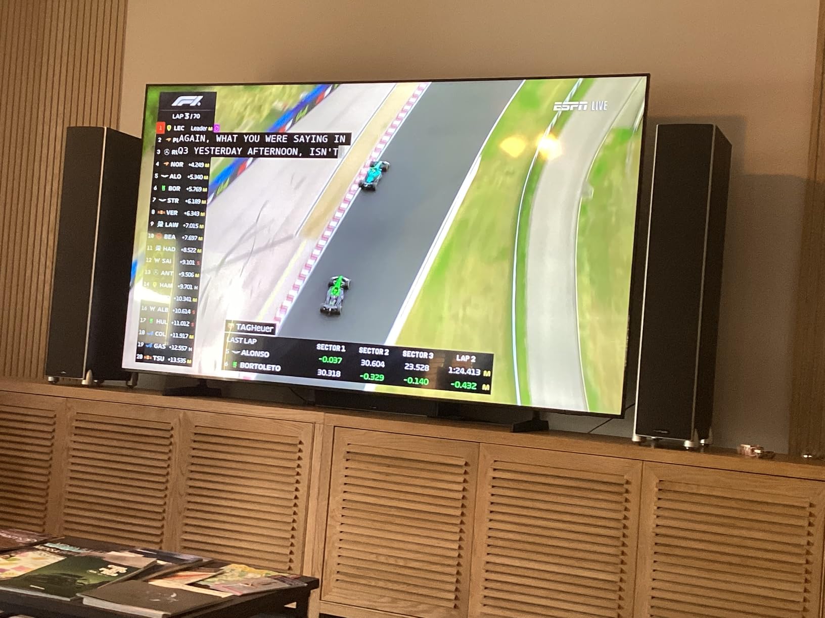 Samsung 98-Inch Class 4K Crystal UHD DU9000 Series HDR Smart TV, Object Tracking Sound Lite Customer Review Samsung 98-Inch Class 4K Crystal UHD DU9000 Series HDR Smart TV, Object Tracking Sound Lite - Customer Photo 1