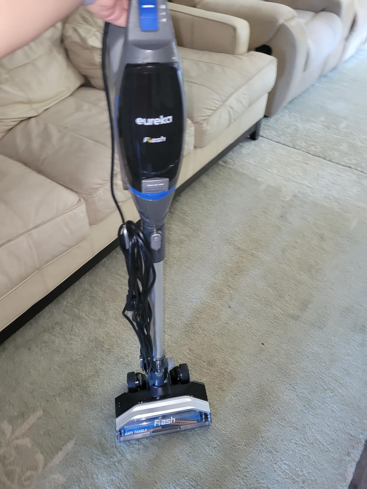 Eureka NES520BL Featherweight Corded Stick Vacuum Customer Review Eureka NES520BL Featherweight Corded Stick Vacuum - Customer Photo 1