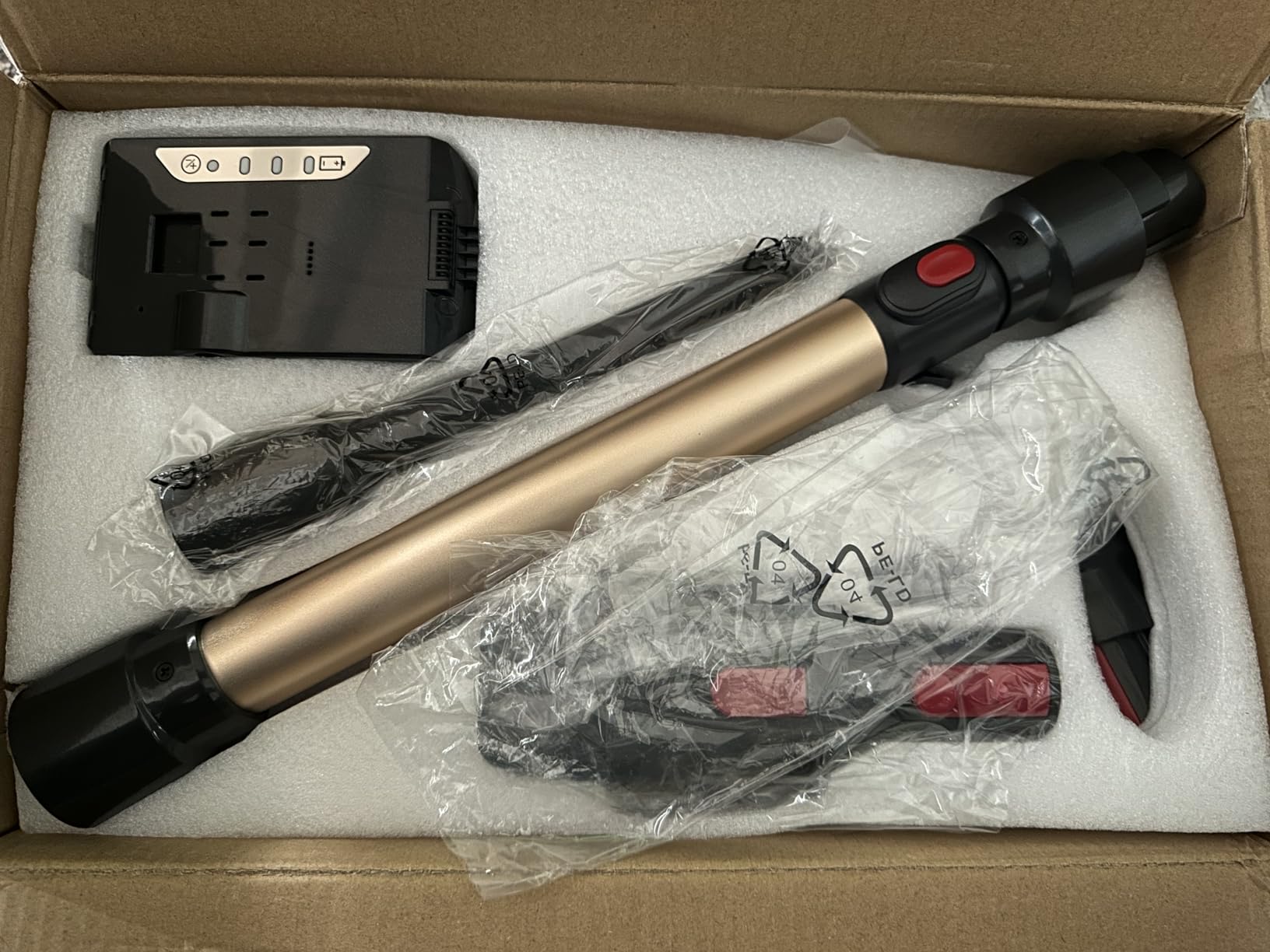 NADALY Cordless Vacuum Cleaner, Powerful Stick Vacuum with 45min Runtime, Anti-Tangle Vacuum Cleaners for Home, 1.5L Dust Cup, Rechargeable Wireless Vacuum for Hardwood Floor Carpet Pet Hair Customer Review NADALY Cordless Vacuum Cleaner, Powerful Stick Vacuum with 45min Runtime, Anti-Tangle Vacuum Cleaners for Home, 1.5L Dust Cup, Rechargeable Wireless Vacuum for Hardwood Floor Carpet Pet Hair - Customer Photo 1