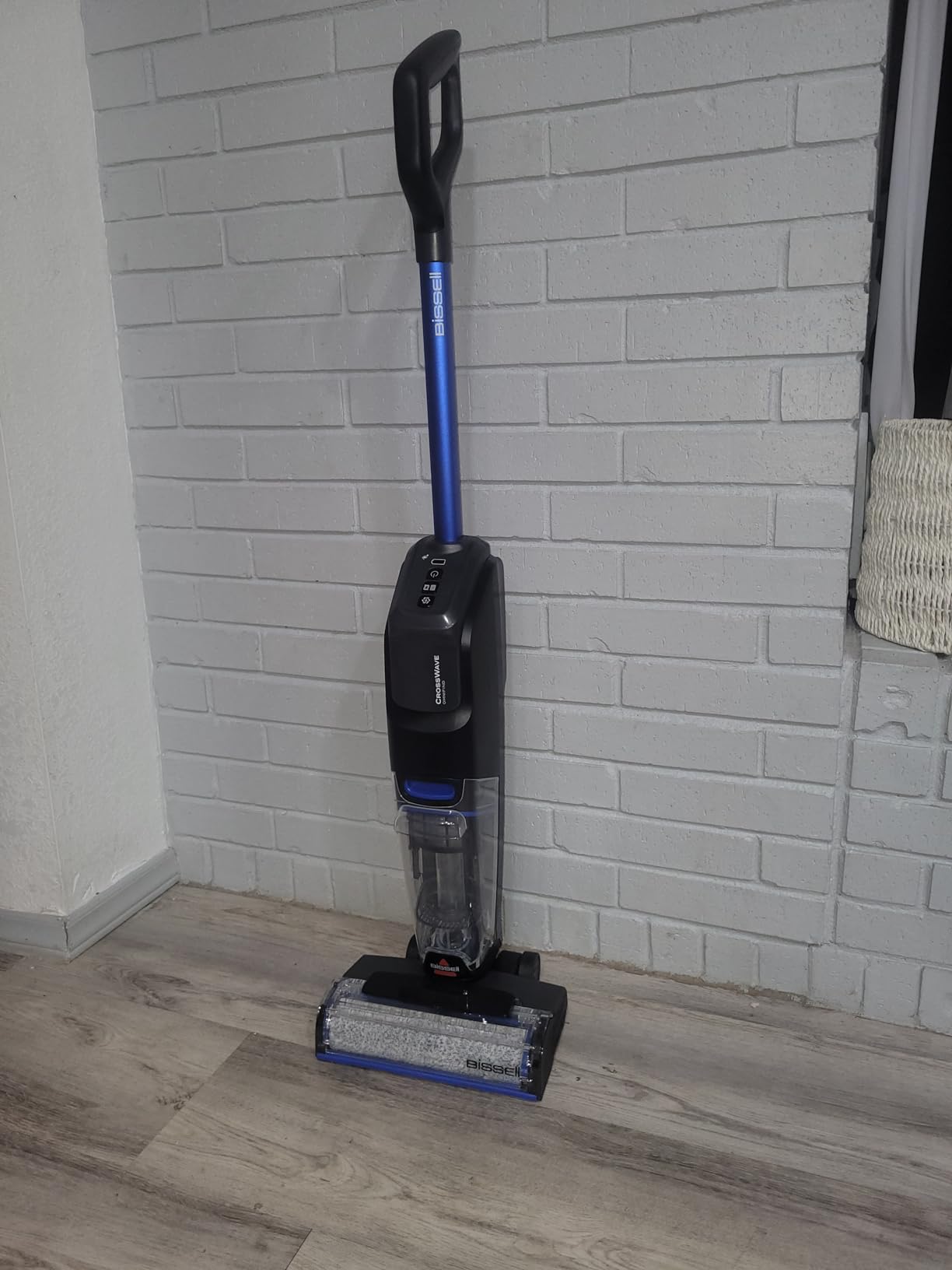Bissell CrossWave OmniFind Cordless Wet Dry Vacuum with FurFinder Headlights, Multi-Surface Hard Floor Cleaner, 3967F Customer Review Bissell CrossWave OmniFind Cordless Wet Dry Vacuum with FurFinder Headlights, Multi-Surface Hard Floor Cleaner, 3967F - Customer Photo 1