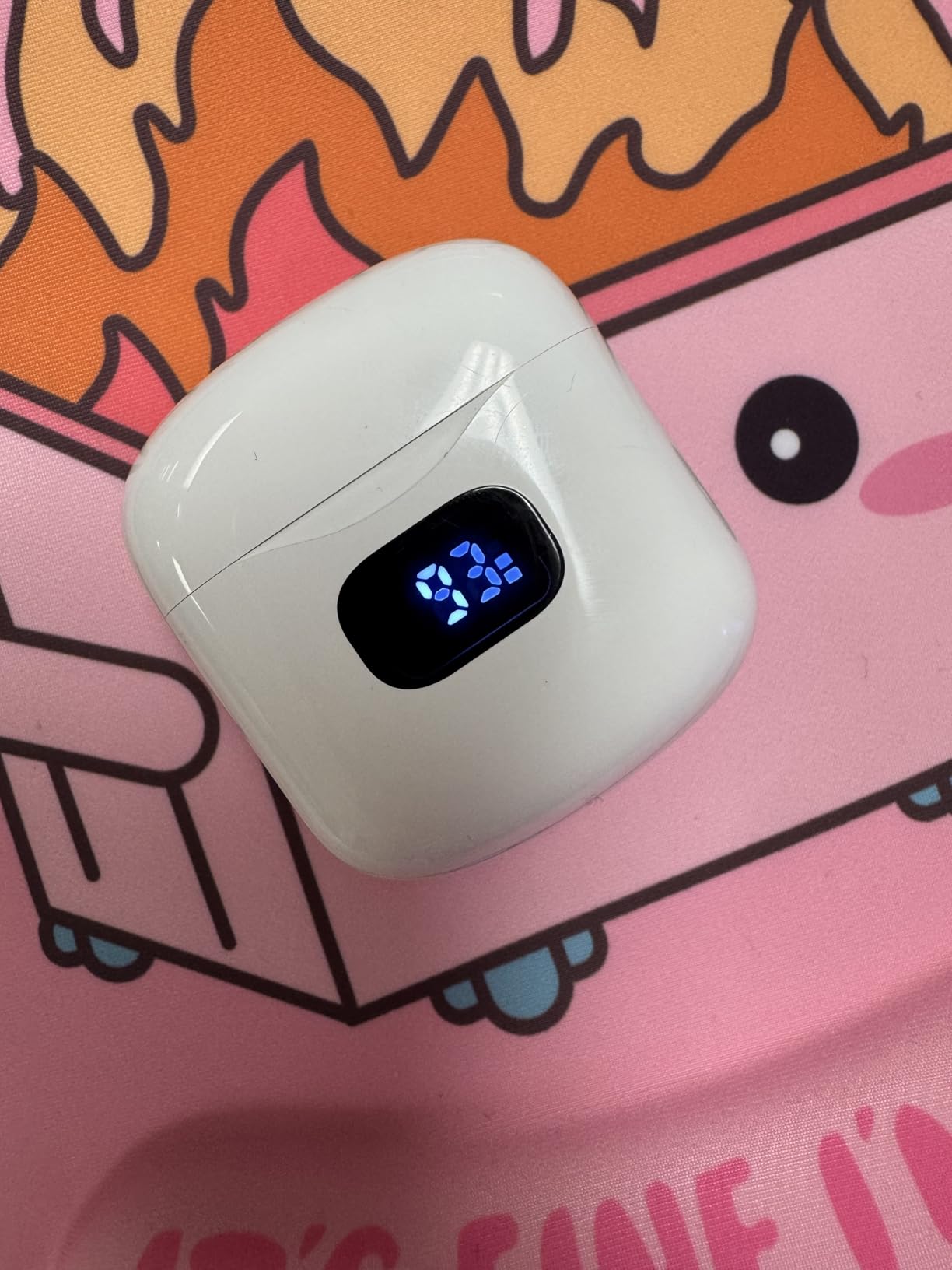 KTGEE Wireless Earbuds Bluetooth 5.3 Headphones, 40Hrs Playback Stereo Ear Buds with LED Display Charging Case IPX7 Waterproof in-Ear Earphones with Mic for Phone Tablet Laptop Sports, White Customer Review KTGEE Wireless Earbuds Bluetooth 5.3 Headphones, 40Hrs Playback Stereo Ear Buds with LED Display Charging Case IPX7 Waterproof in-Ear Earphones with Mic for Phone Tablet Laptop Sports, White - Customer Photo 1