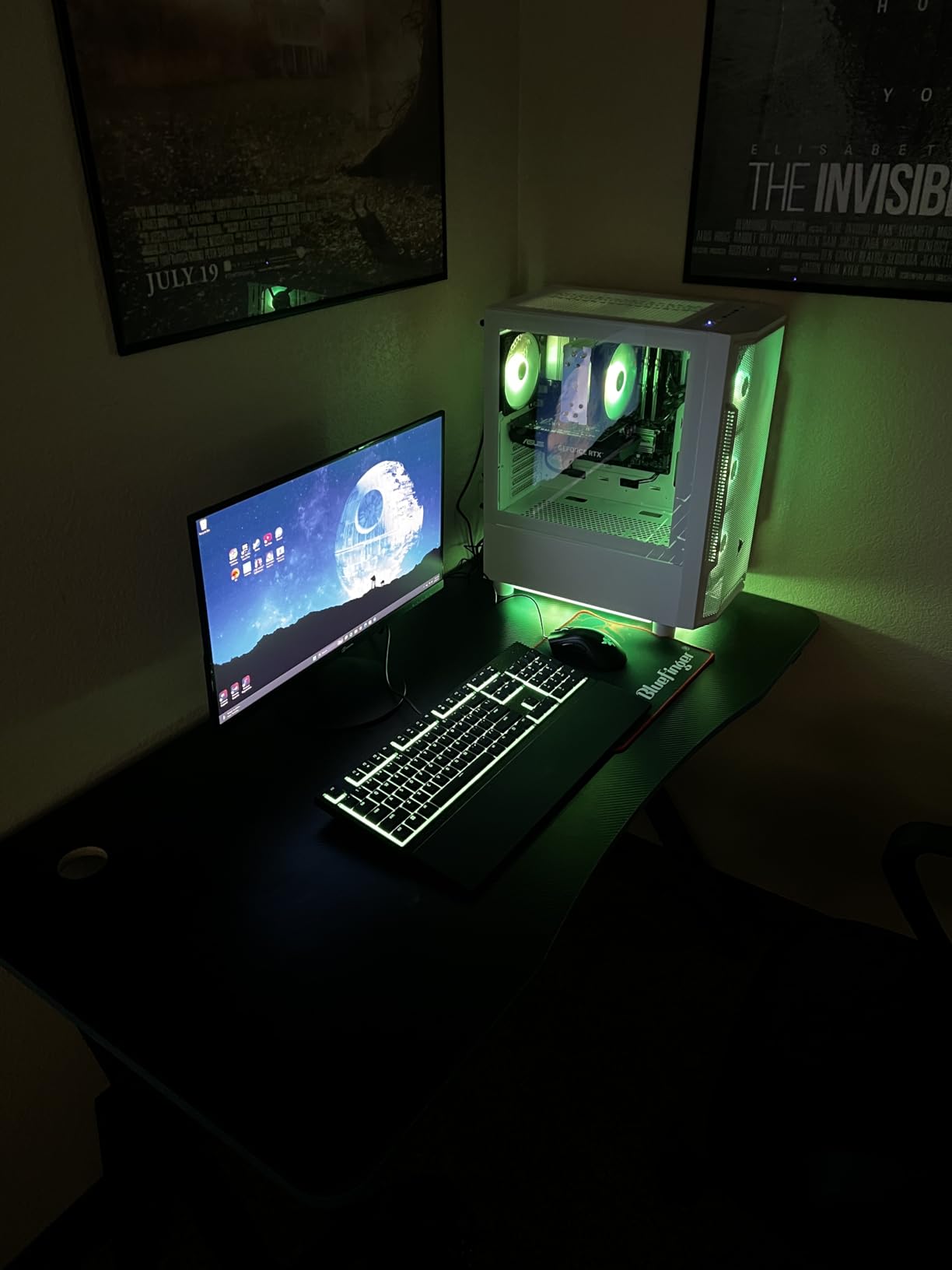 Skytech Archangel Gaming PC Desktop, Ryzen 5 5500 3.6 GHz (4.2GHz Turbo Boost), NVIDIA RTX 3050 (6GB) 6GB GDDR6, 1TB SSD, 16GB DDR4 RAM 3200, 650W Gold PSU, Wi-Fi, Win 11 Home Customer Review Skytech Archangel Gaming PC Desktop, Ryzen 5 5500 3.6 GHz (4.2GHz Turbo Boost), NVIDIA RTX 3050 (6GB) 6GB GDDR6, 1TB SSD, 16GB DDR4 RAM 3200, 650W Gold PSU, Wi-Fi, Win 11 Home - Customer Photo 2