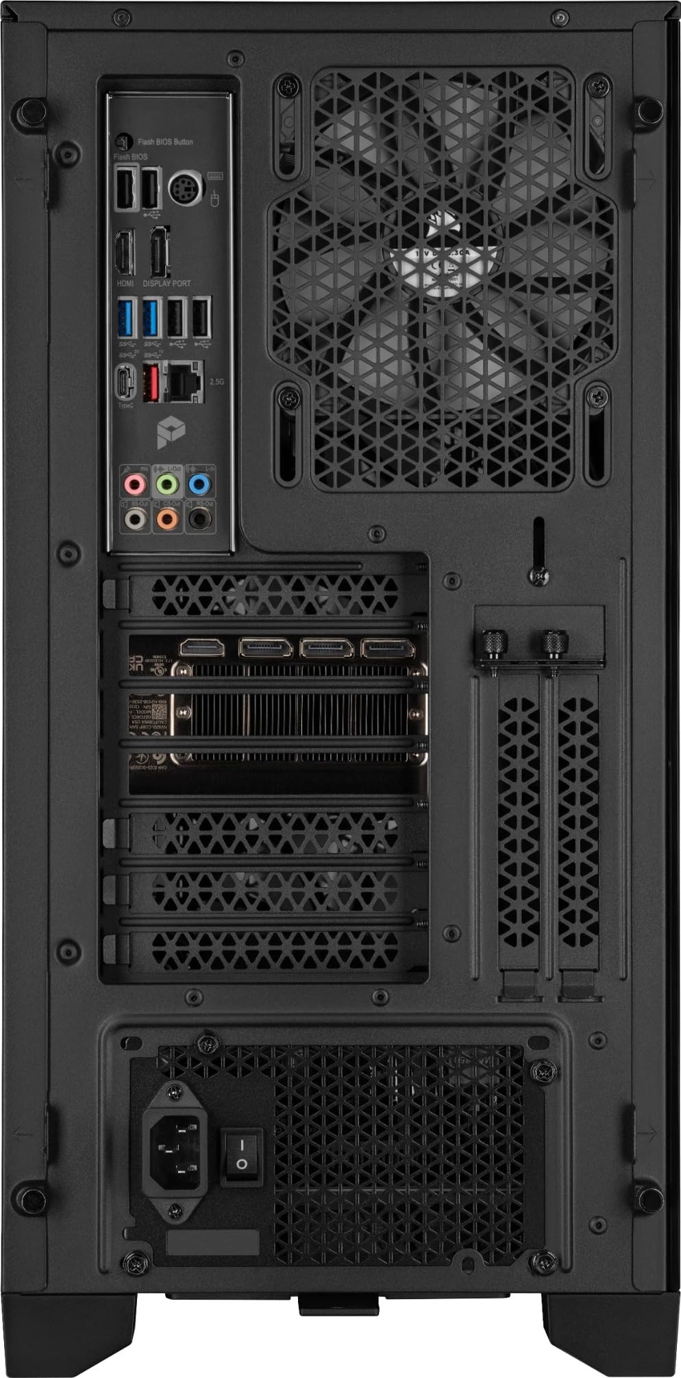 Corsair Vengeance a7400 Series Gaming PC – Liquid Cooled AMD Ryzen 7 9700X CPU – NVIDIA GeForce RTX 4070 Super GPU – 32GB Vengeance RGB DDR5 Memory – 1TB M.2 SSD – Black Customer Review Corsair Vengeance a7400 Series Gaming PC – Liquid Cooled AMD Ryzen 7 9700X CPU – NVIDIA GeForce RTX 4070 Super GPU – 32GB Vengeance RGB DDR5 Memory – 1TB M.2 SSD – Black - Customer Photo 1
