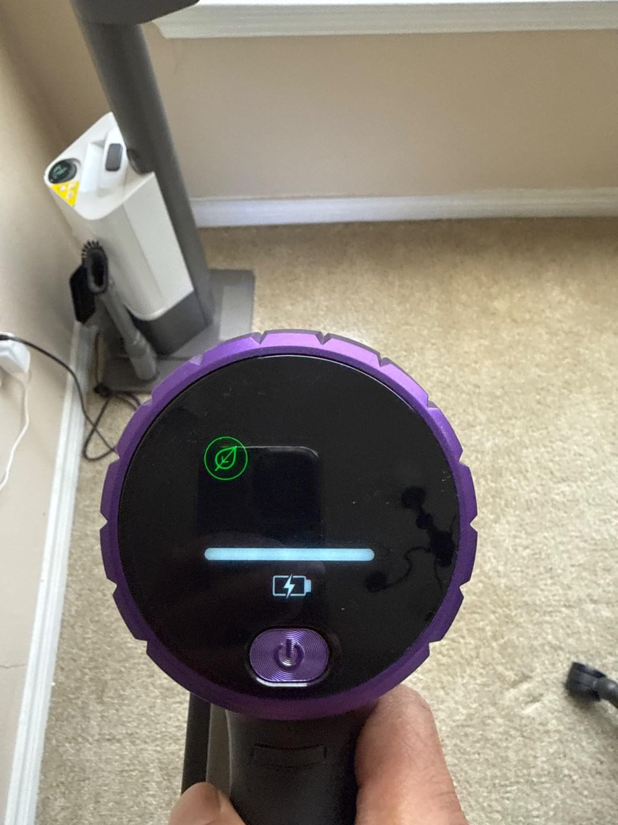 Shark Cordless Vacuum Cleaner with HEPA Filter, PowerDetect Clean & Empty, Powerful Suction, Auto-Empty System, Pet Hair Pickup, Carpets & Hardfloor, Dark Gray, IP3251 customer photo 1