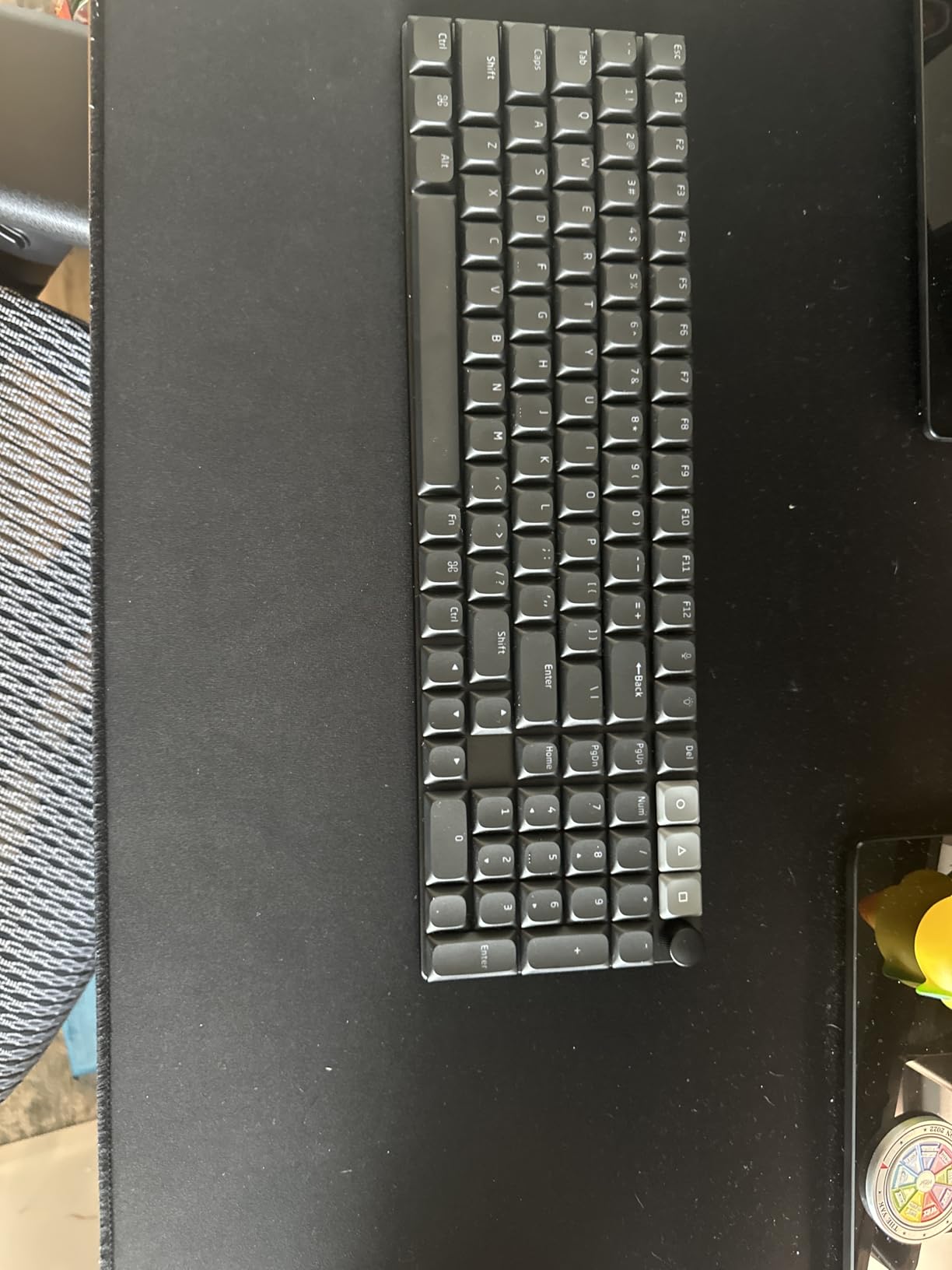 Keychron K17 Max 96% Layout QMK/Launcher Ultra-Slim Wireless/Type-C Wired Mechanical Keyboard with RGB Backlit, Low-Profile Gateron Mechanical Brown Switch Compatible with Mac Windows - Customer Photo 1
