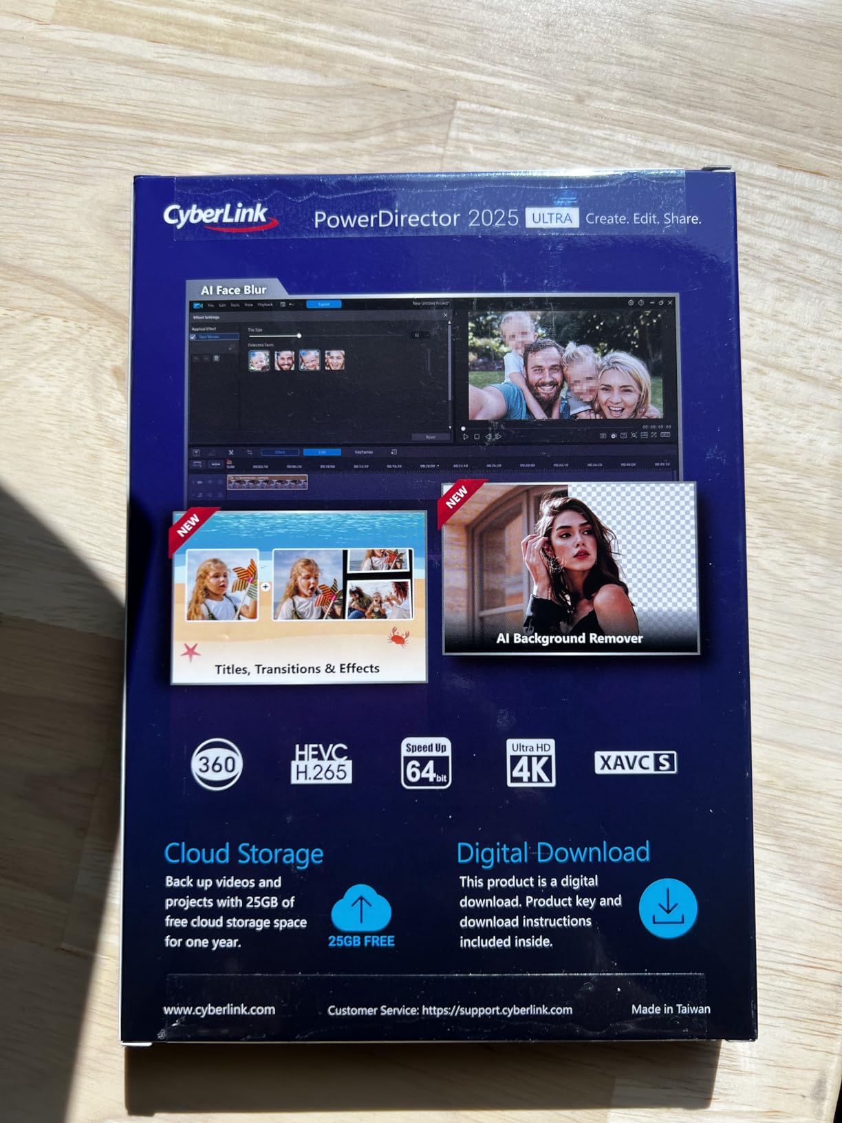 CyberLink PowerDirector 2025 Ultra | Easy AI Video Editing | Easy-to-Use Video Editing Software for Windows With Visual Effects | Slideshow Maker | Screen Recorder | Box with Download Code - Customer Photo 3