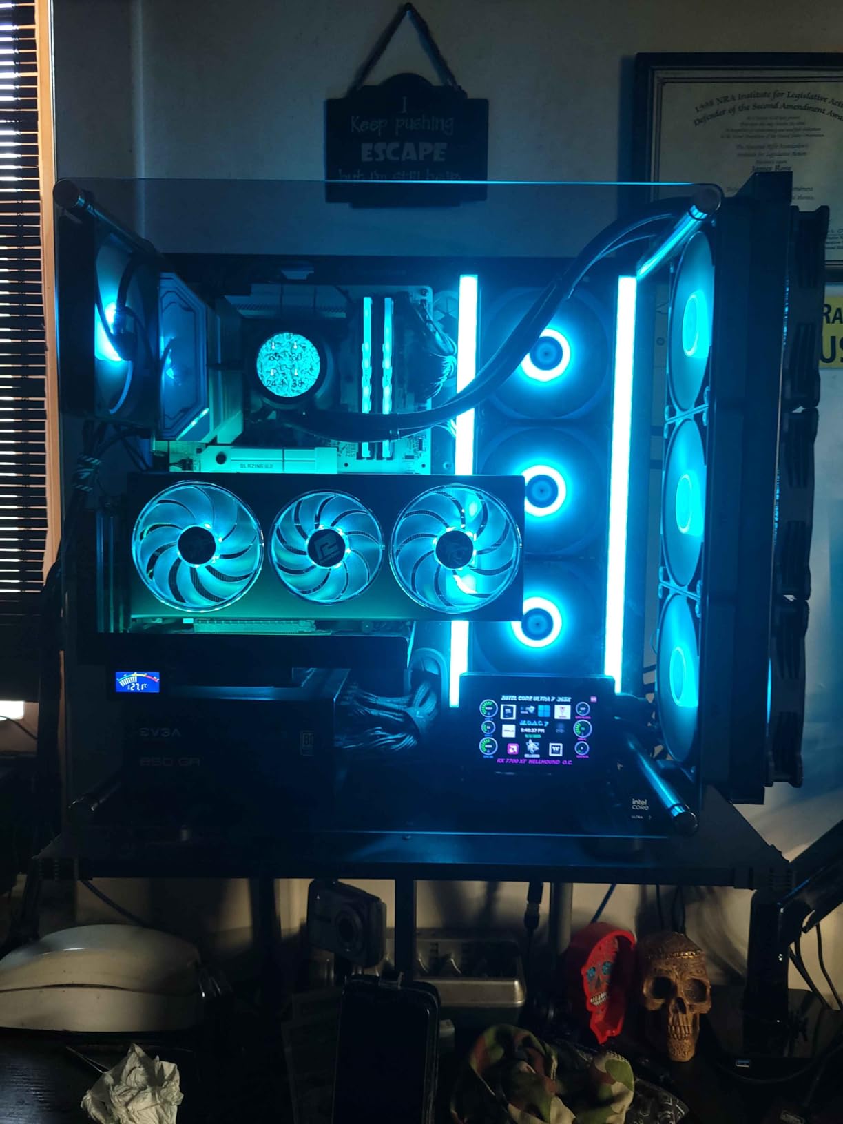 Intel Core Ultra 7 Desktop Processor 265K - 20 cores (8 P-cores + 12 E-cores) up to 5.5 GHz Customer Review Intel Core Ultra 7 Desktop Processor 265K - 20 cores (8 P-cores + 12 E-cores) up to 5.5 GHz - Customer Photo 1